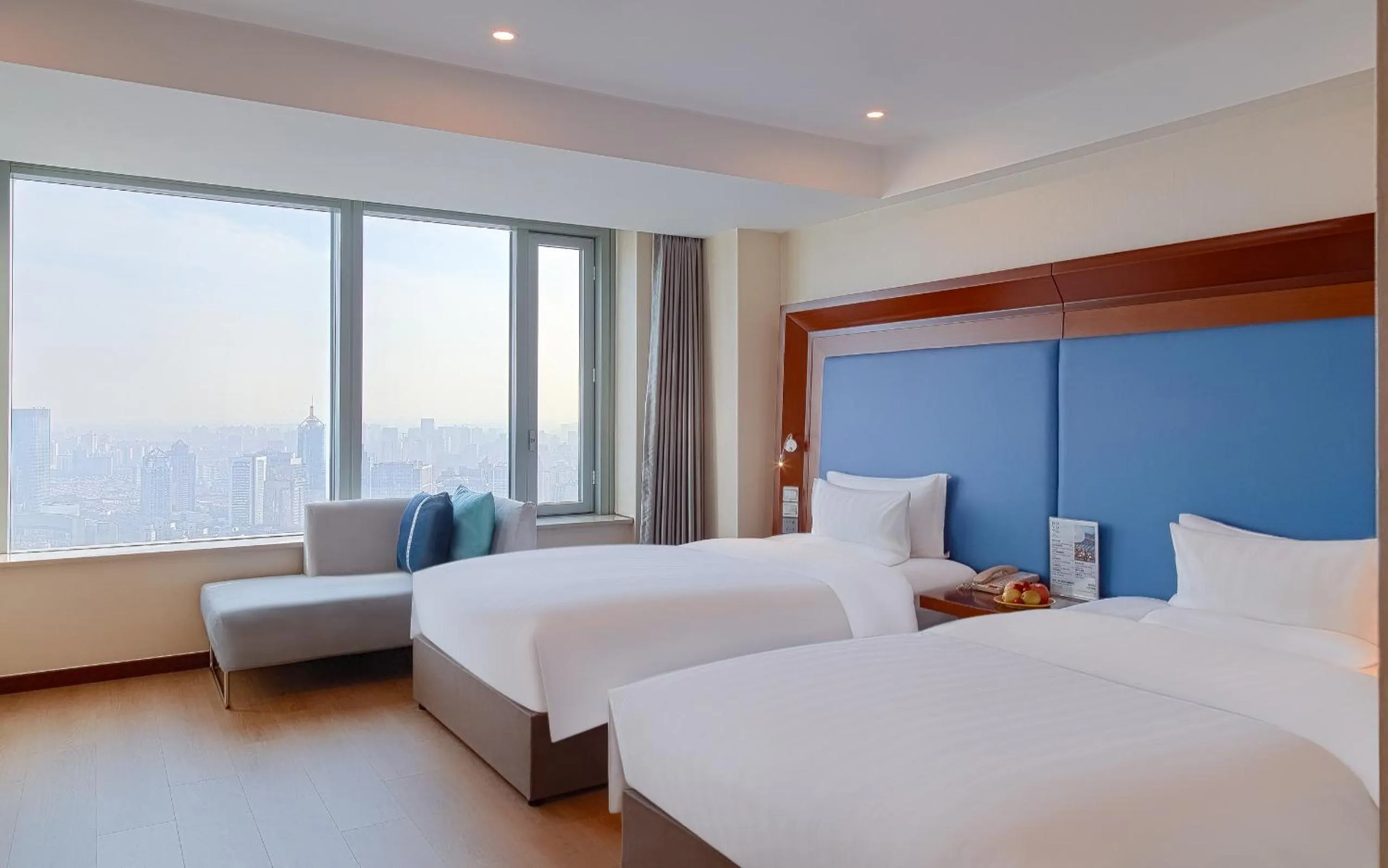 Bed in Novotel Atlantis Shanghai