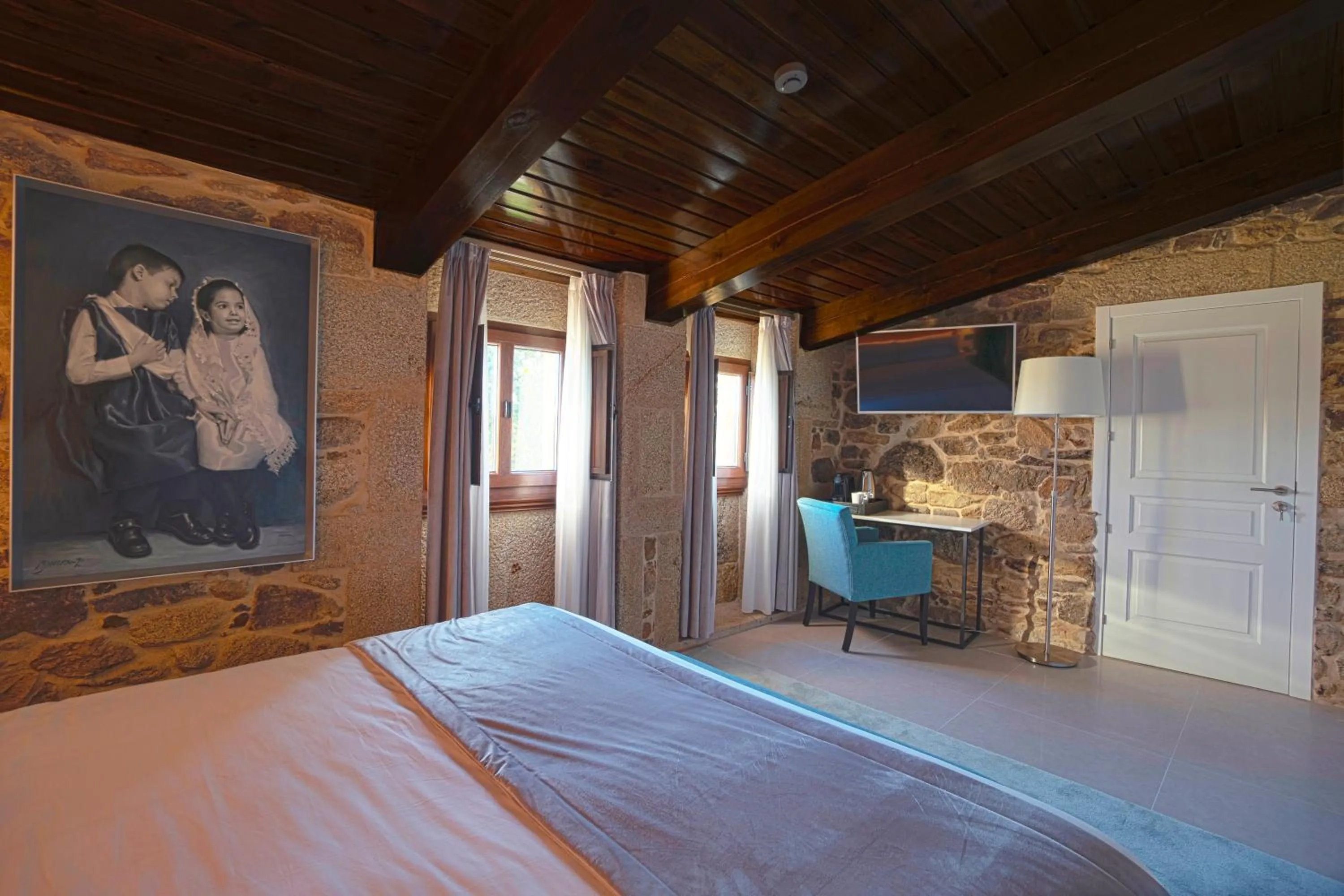 Photo of the whole room, Bed in Hotel As Torres da Hermida