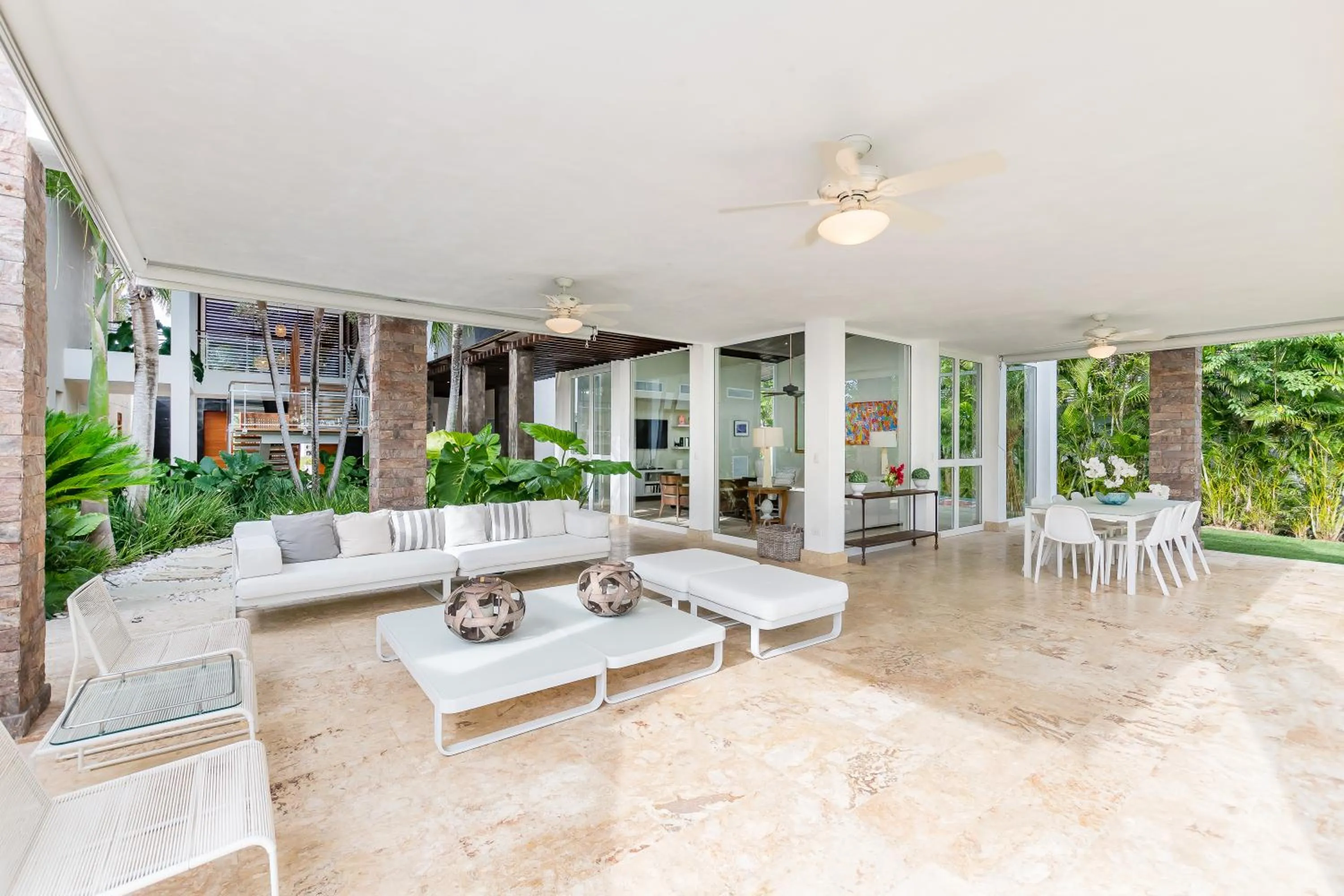 Patio in Unbelievable Villa with Pool - Perfect Family Vacay