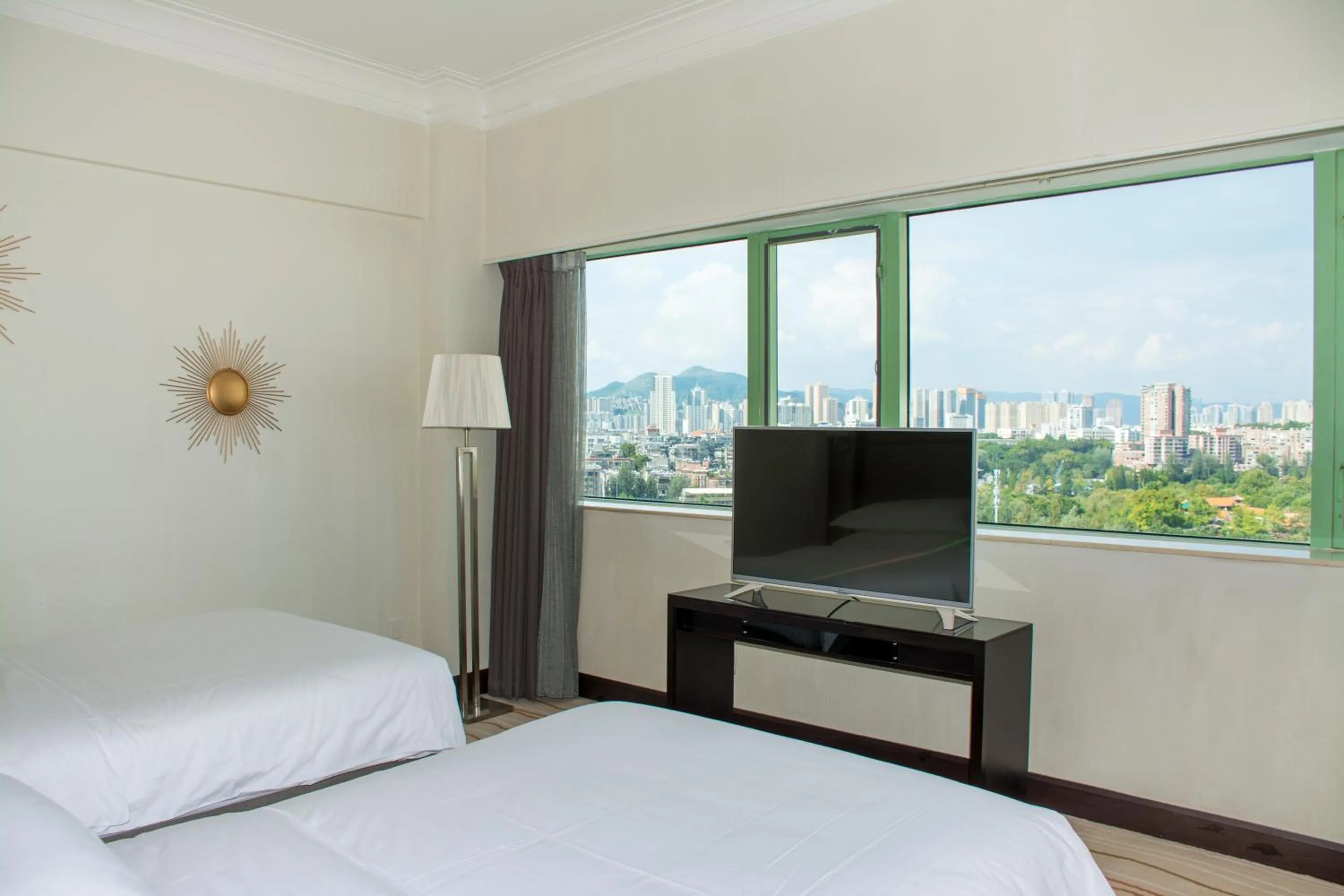 City view, Bed in Grand Park Kunming