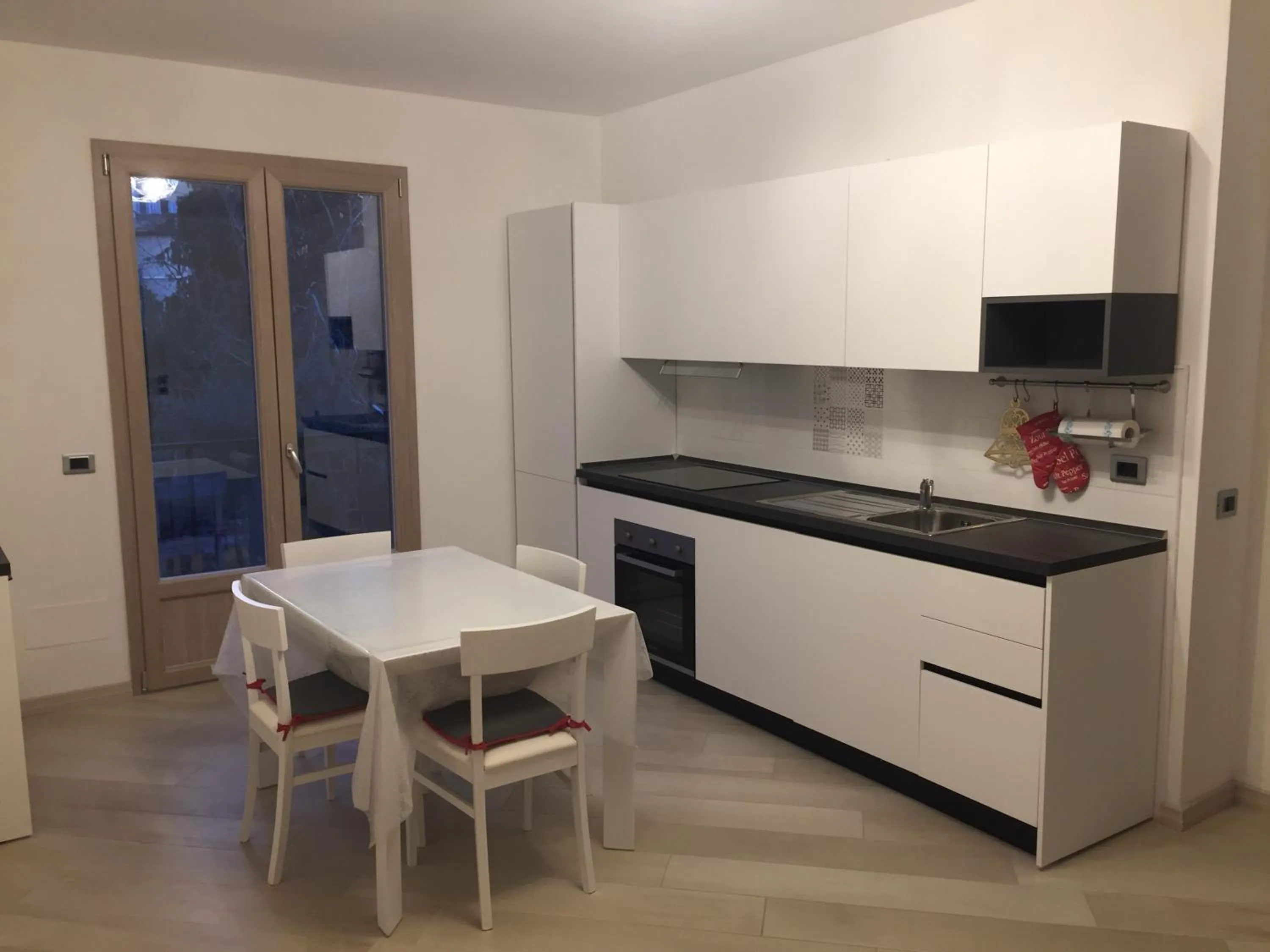 Kitchen or kitchenette in Residence B&B il Connubio