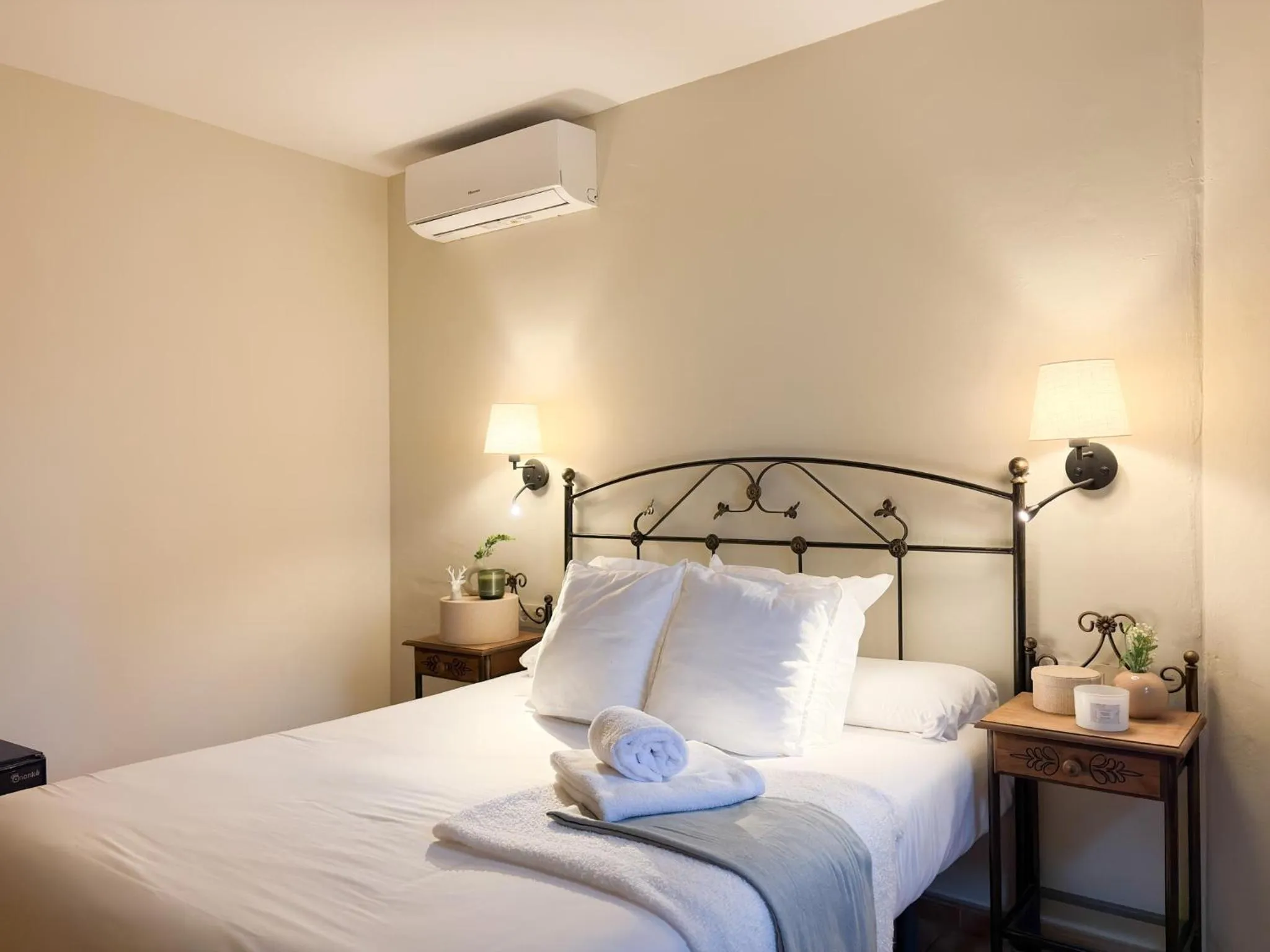 Bed in Hotel Rural Xerete