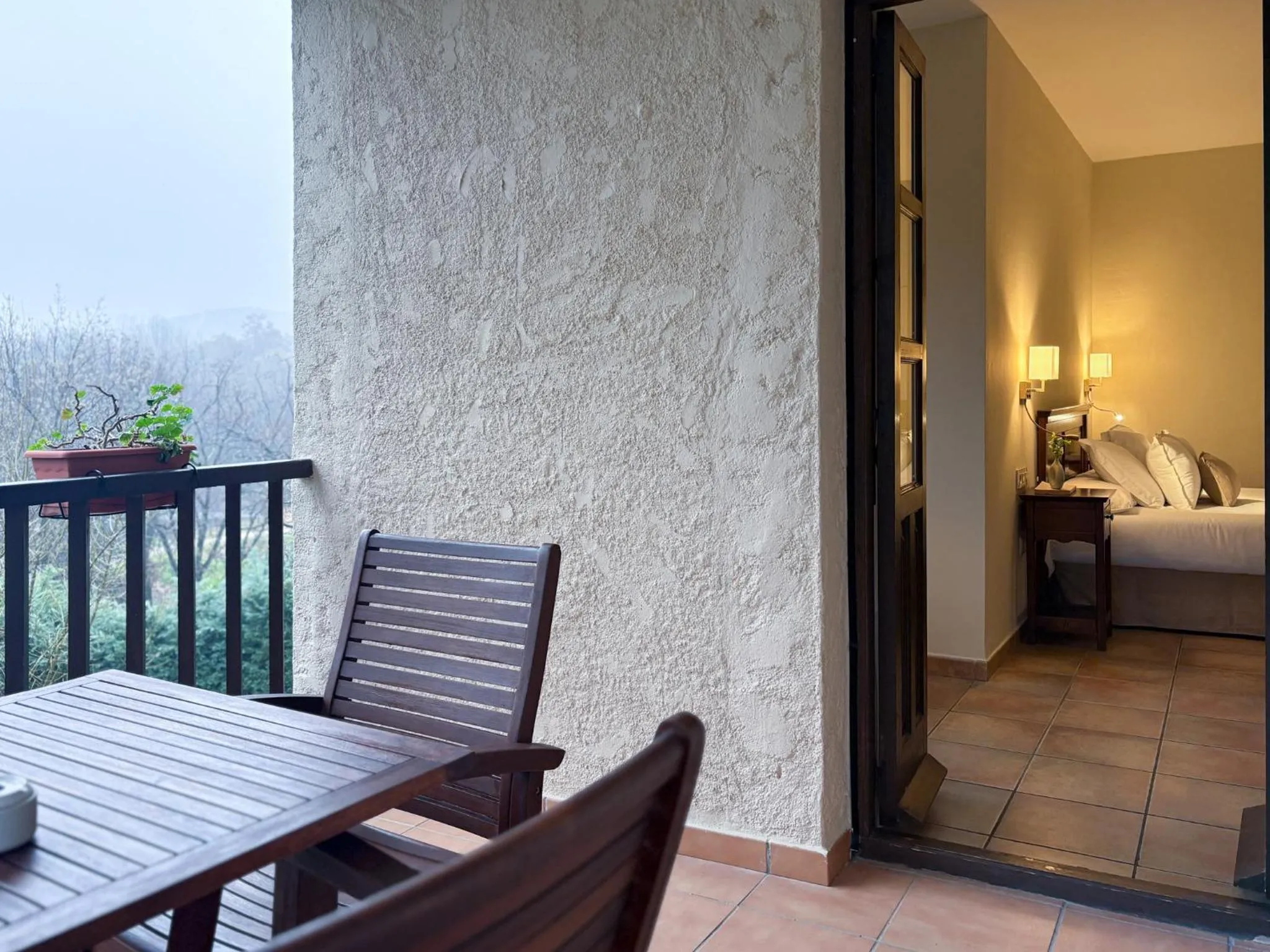 Bed in Hotel Rural Xerete