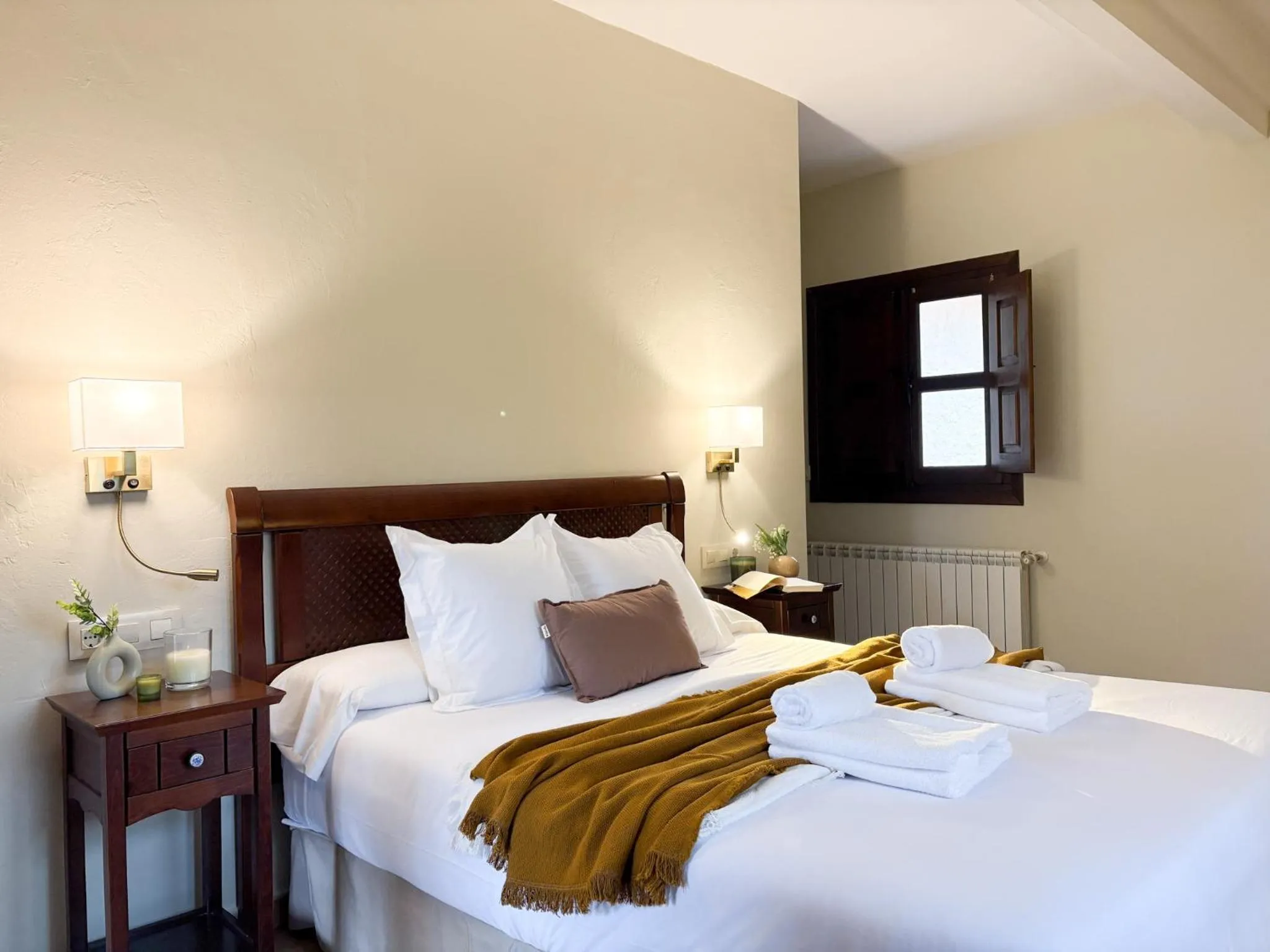 Bed in Hotel Rural Xerete