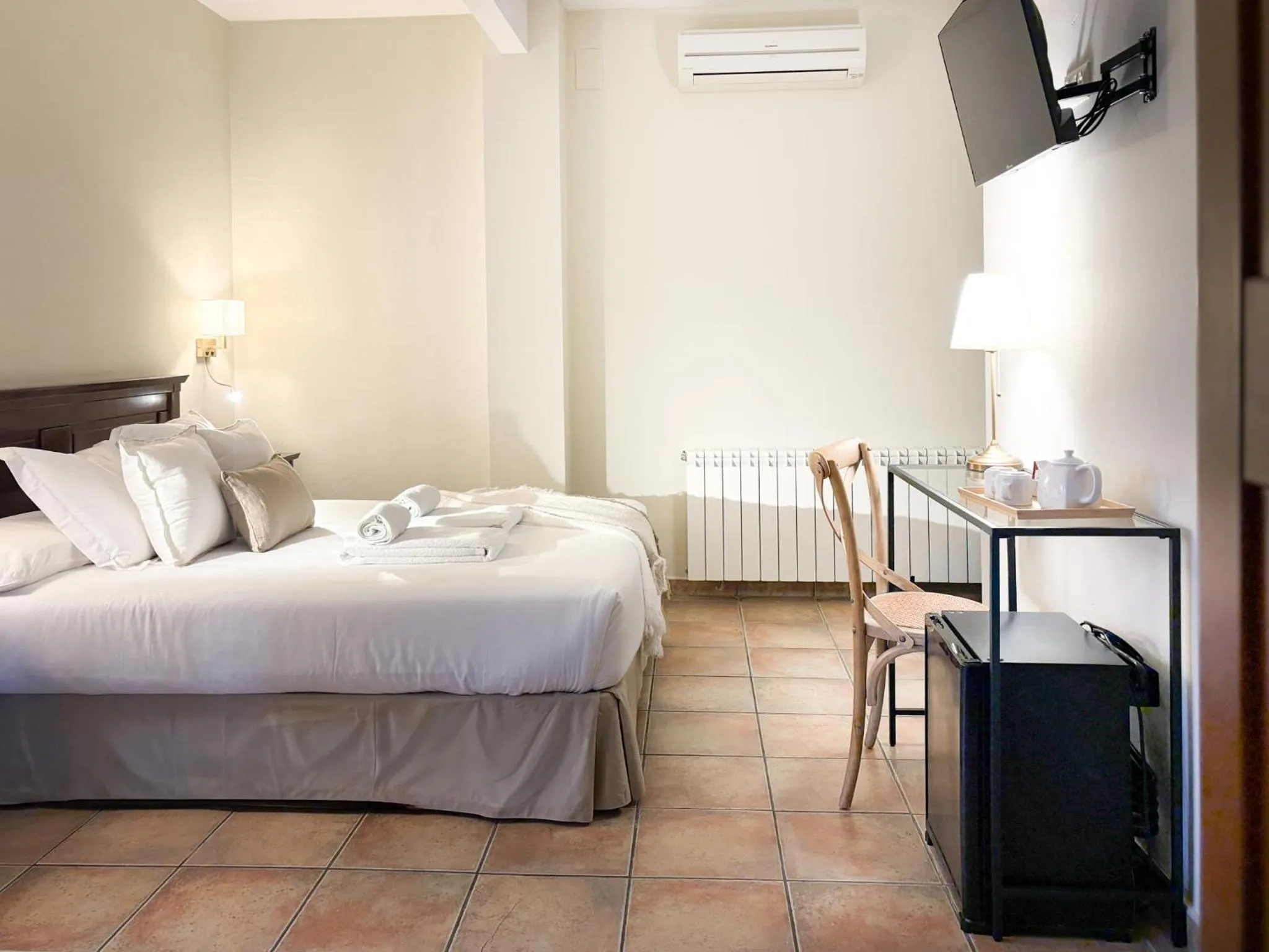 Bed in Hotel Rural Xerete