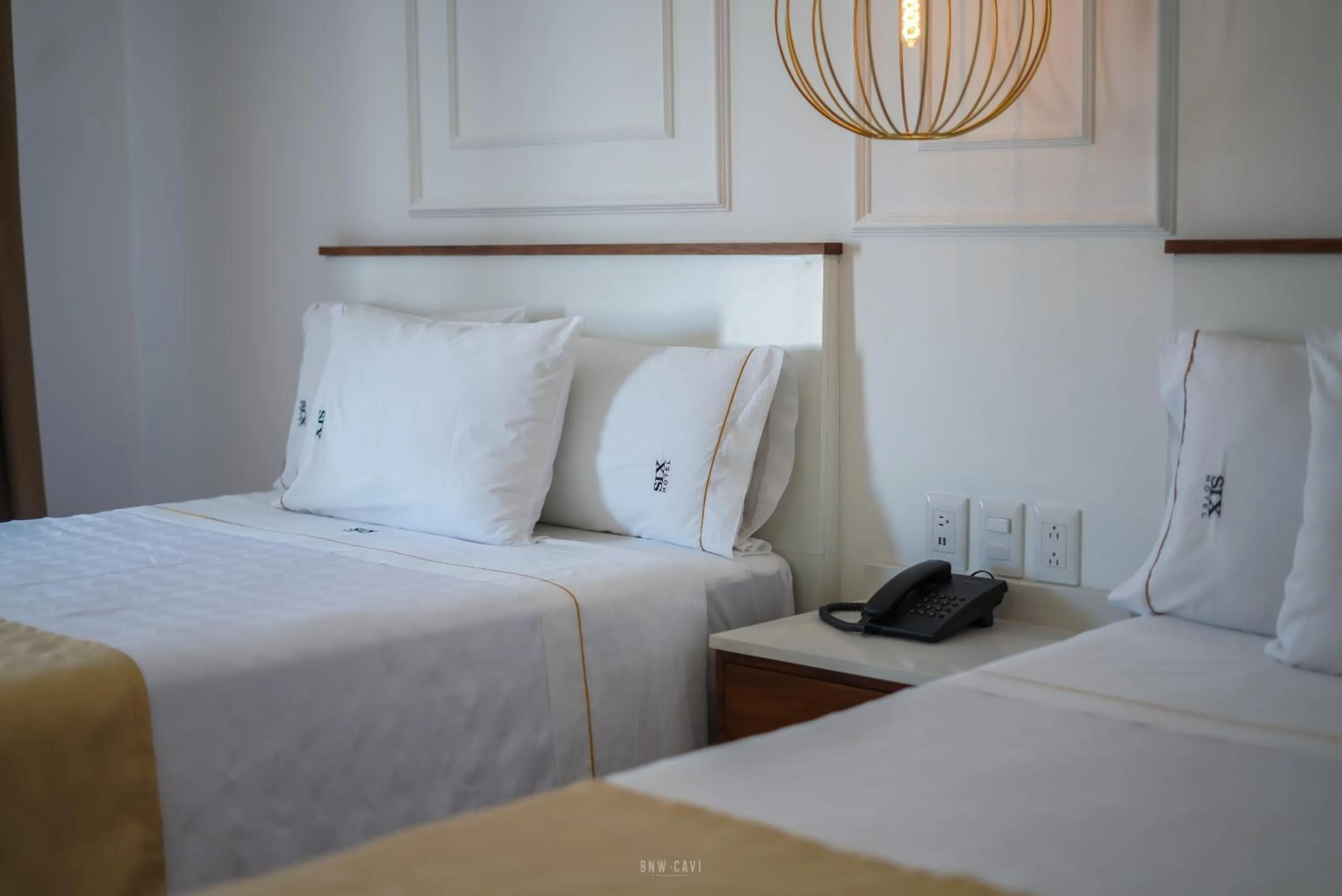 Bed in Six Hotel Guadalajara Degollado