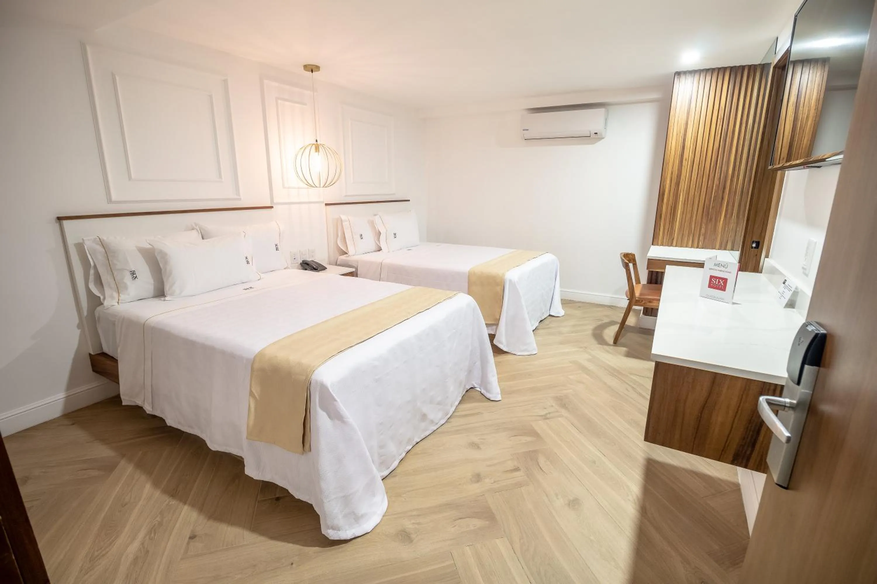 Bedroom, Bed in Six Hotel Guadalajara Degollado