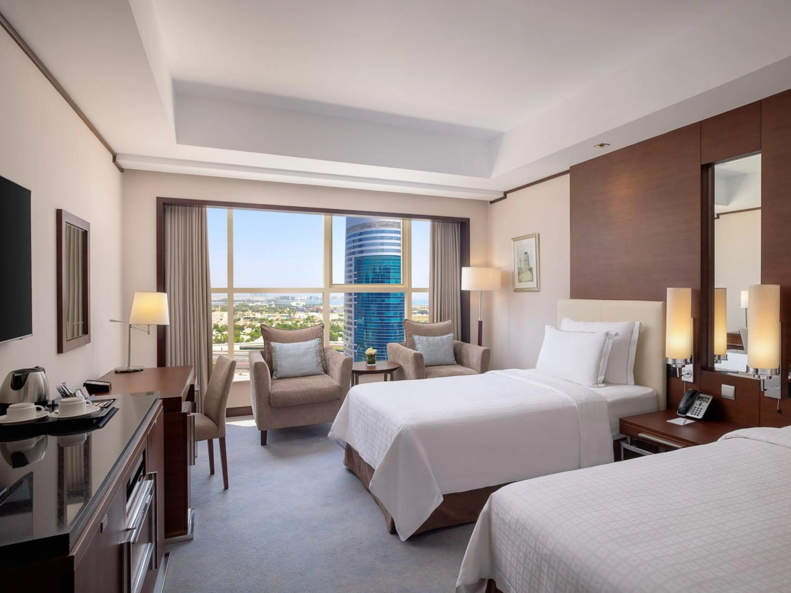 Bed in Grand Millennium Dubai