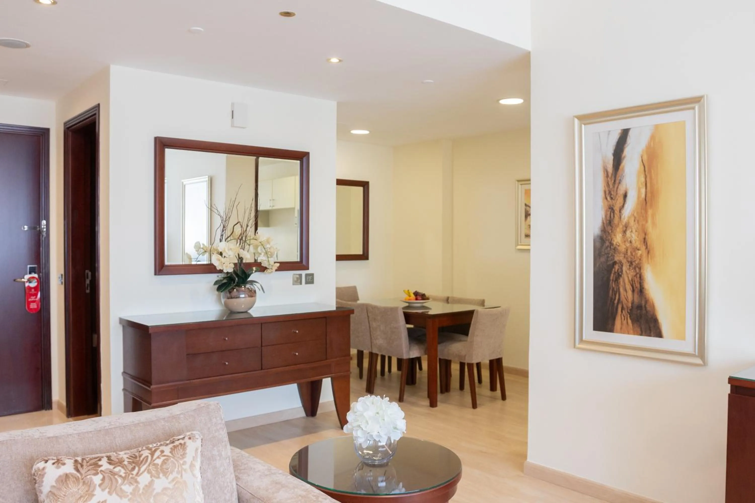 Living room in Grand Millennium Dubai