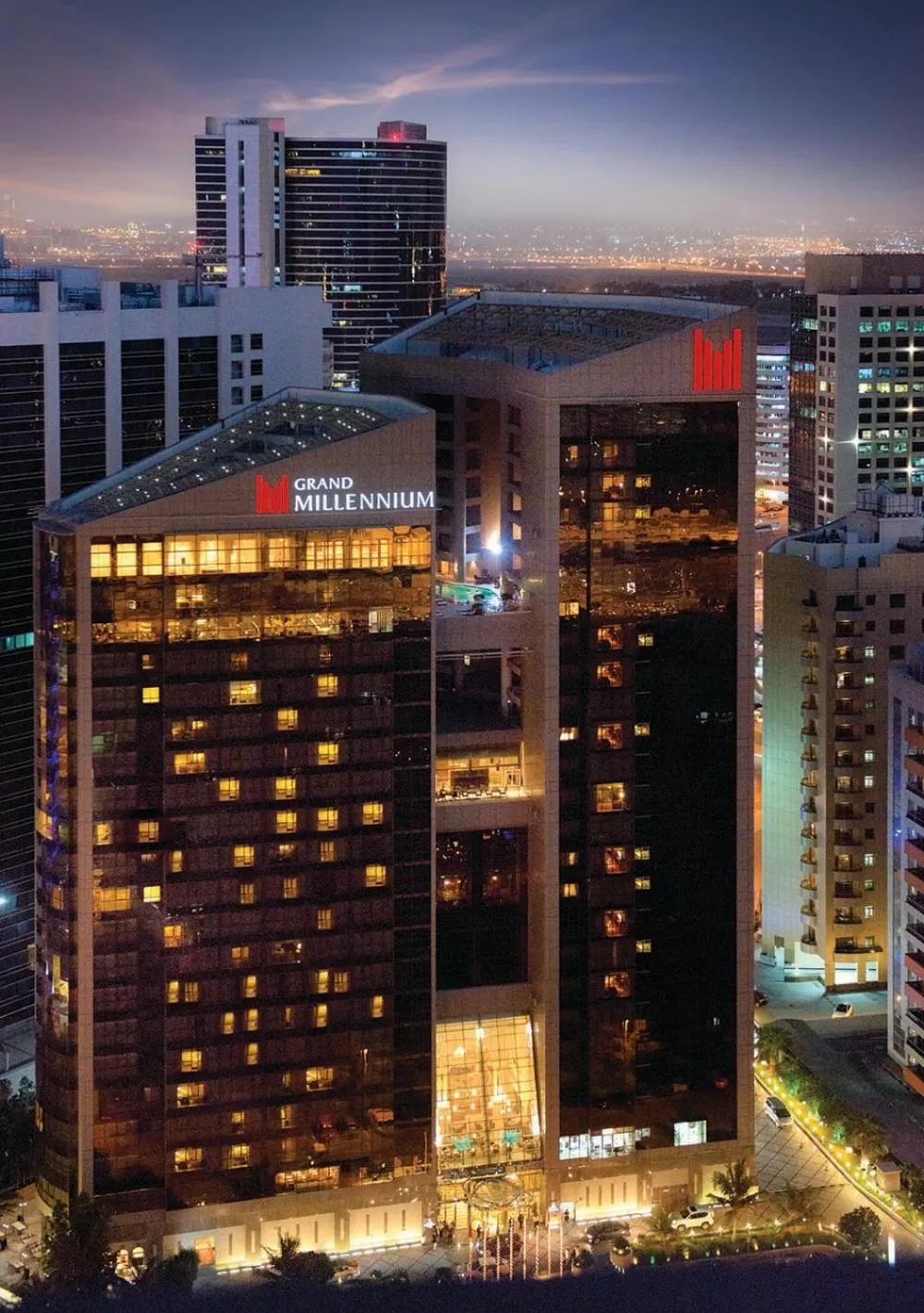 Property building in Grand Millennium Dubai