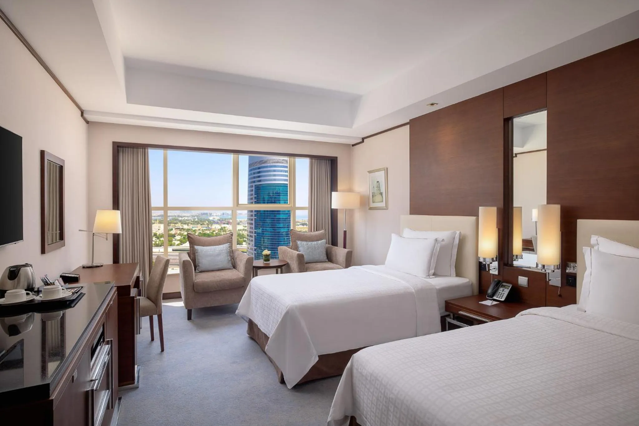 Bed in Grand Millennium Dubai