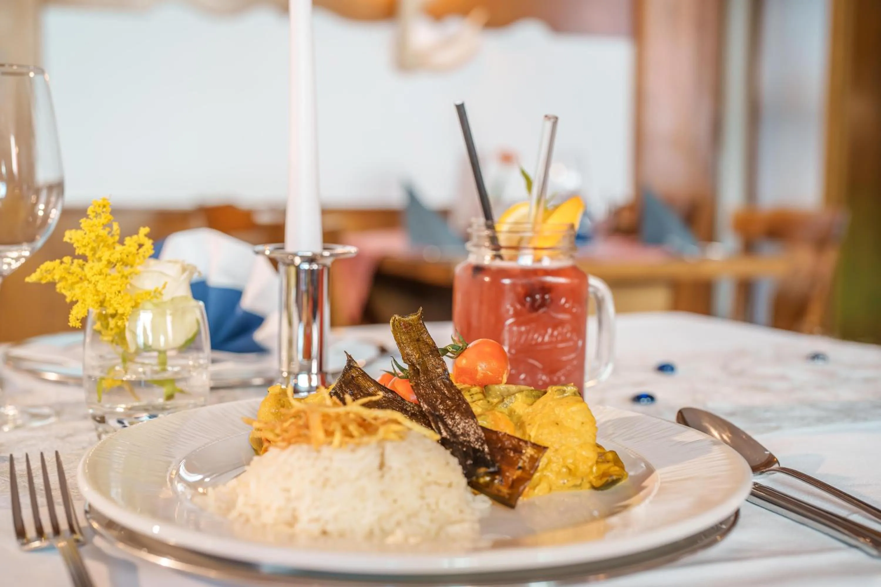 Food in Hotel Plankl