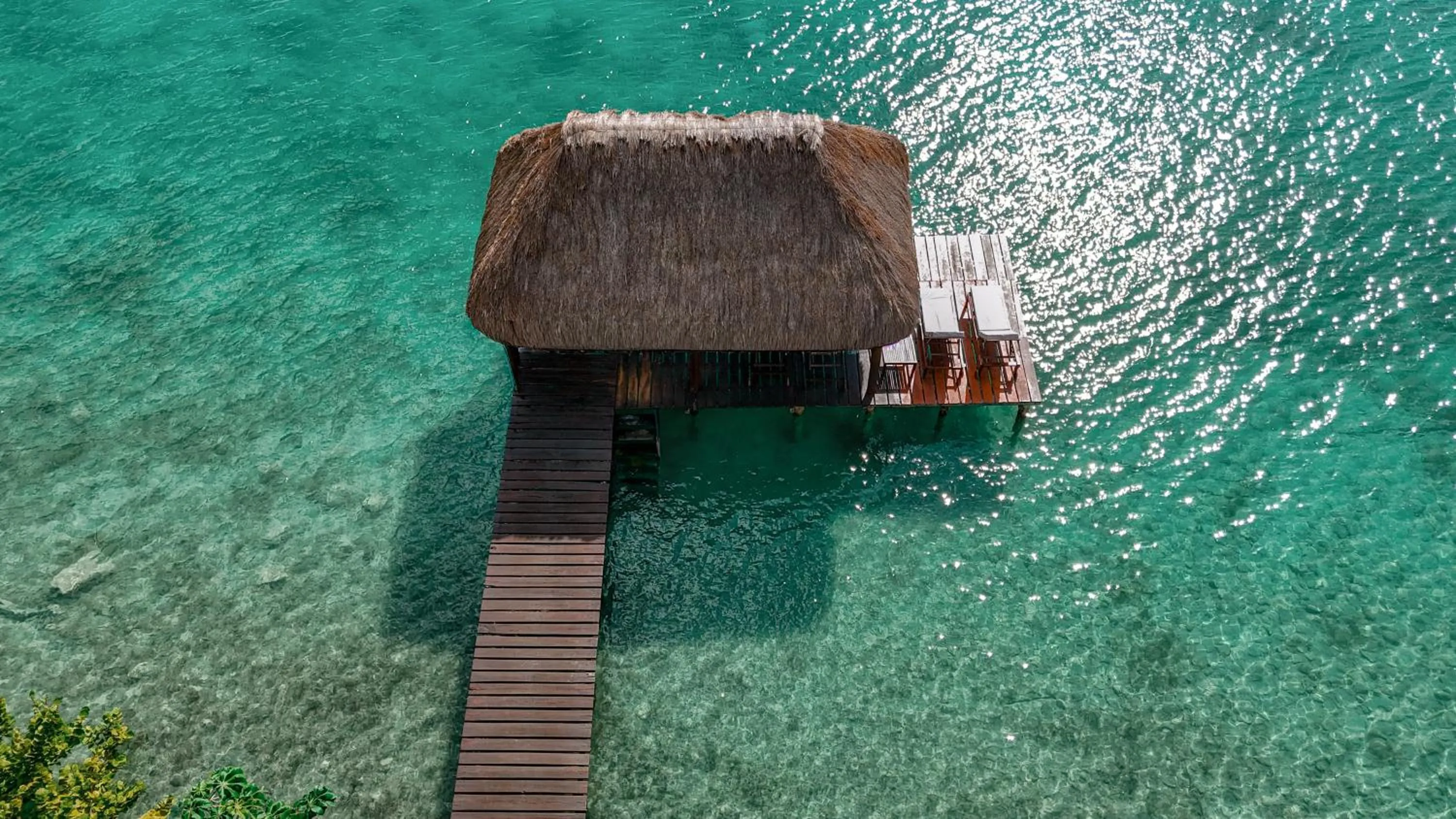 Lake view in Mikasa Bacalar Hotel Boutique, Lagoon Front