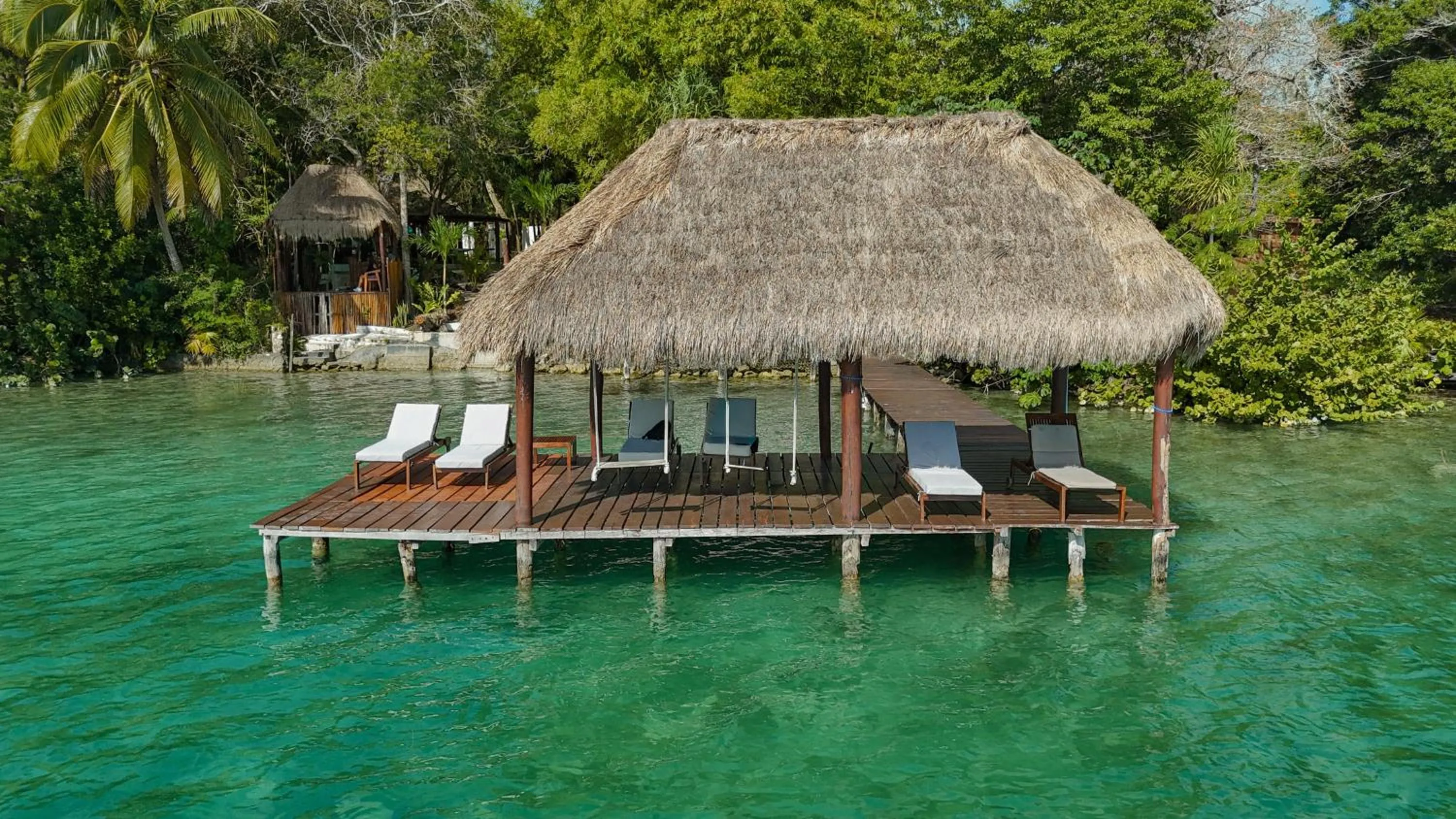 Property building in Mikasa Bacalar Hotel Boutique, Lagoon Front