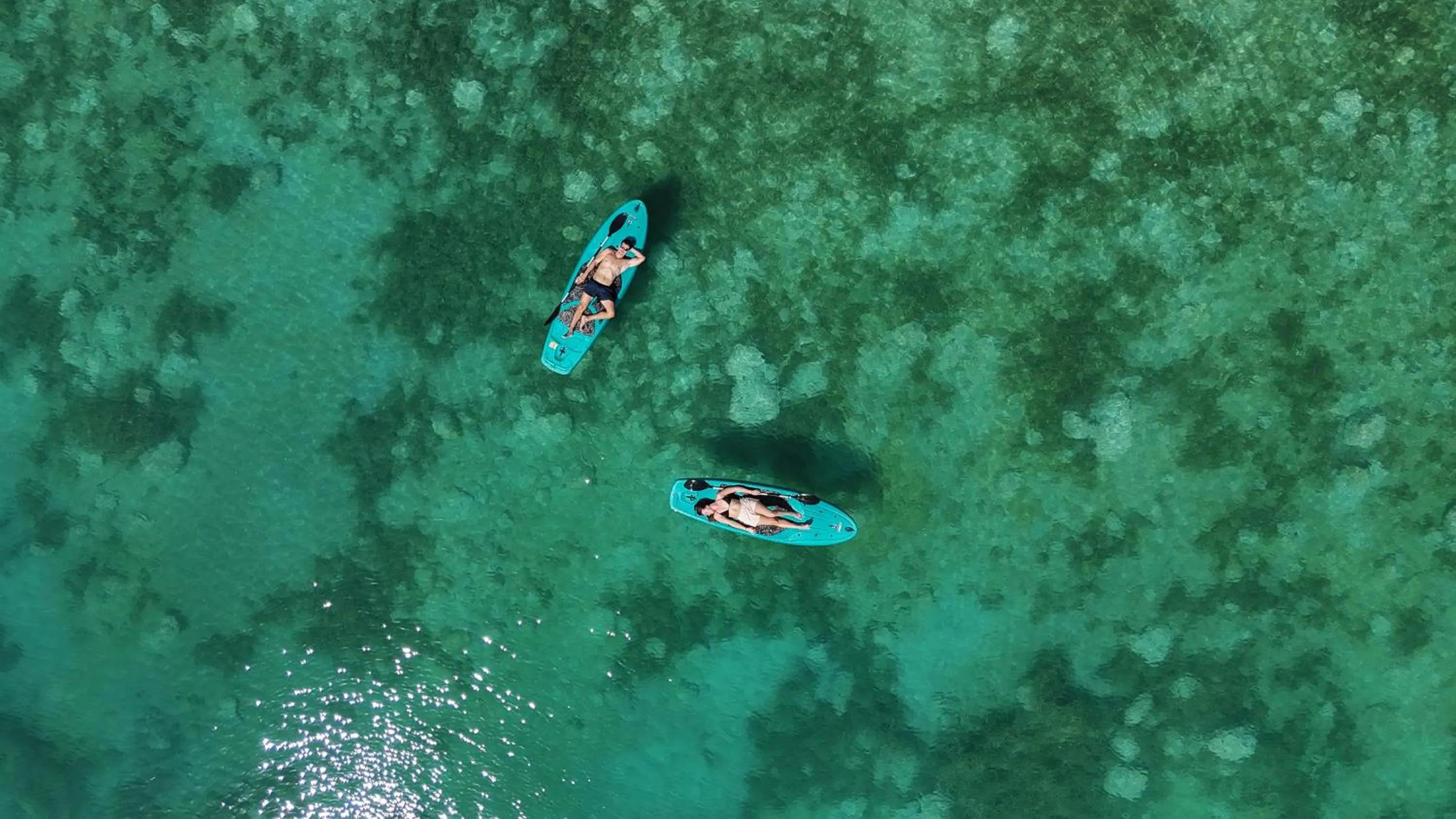 Lake view in Mikasa Bacalar Hotel Boutique, Lagoon Front
