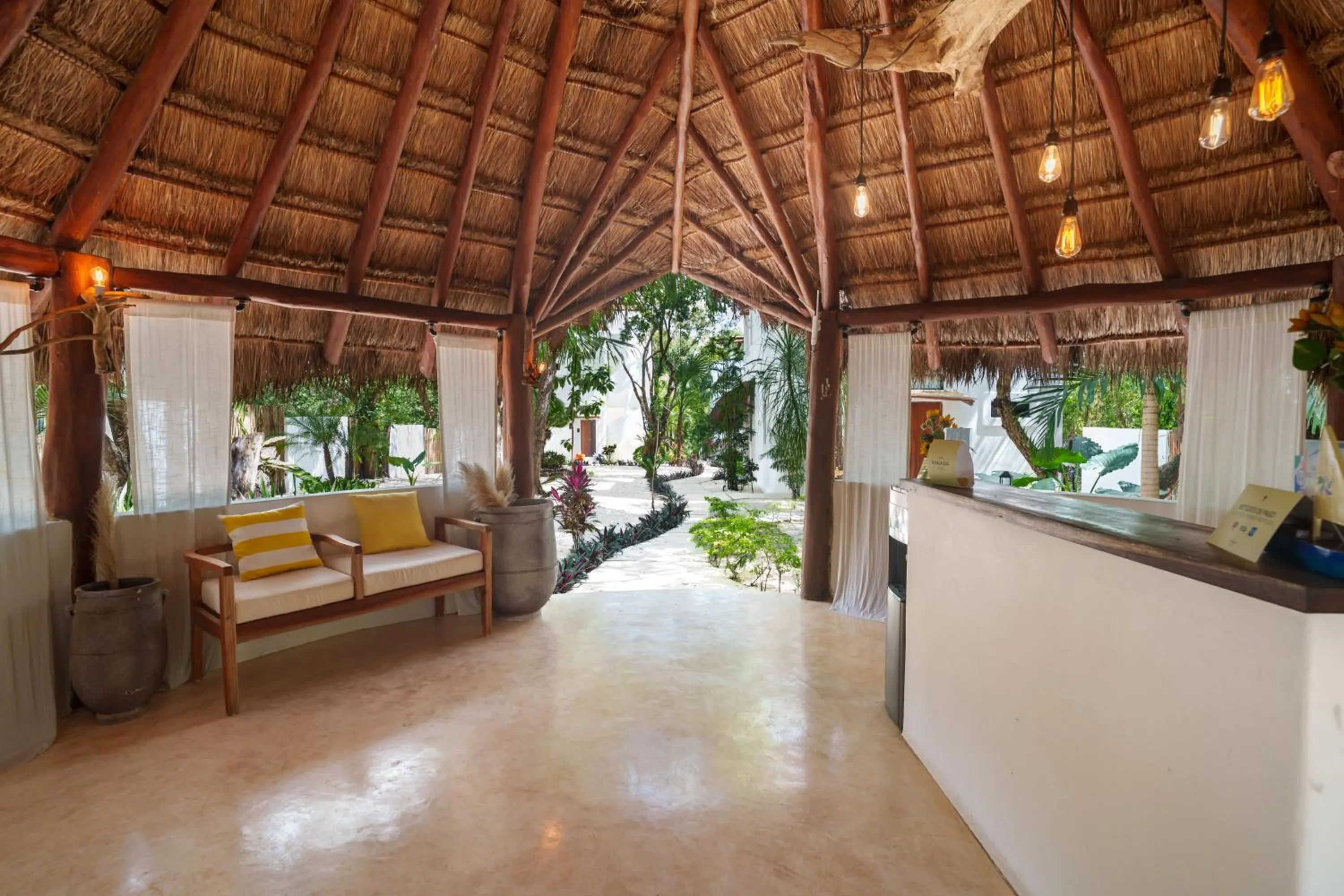 Lobby or reception in Mikasa Bacalar Hotel Boutique, Lagoon Front