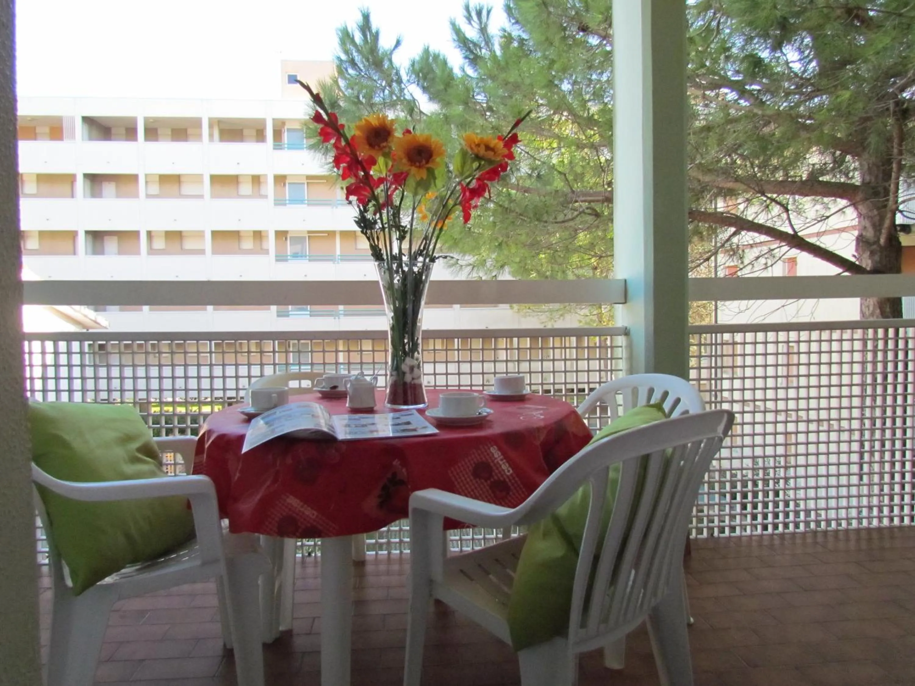 Balcony/Terrace in Holiday in Bibione by the beach-Beahost