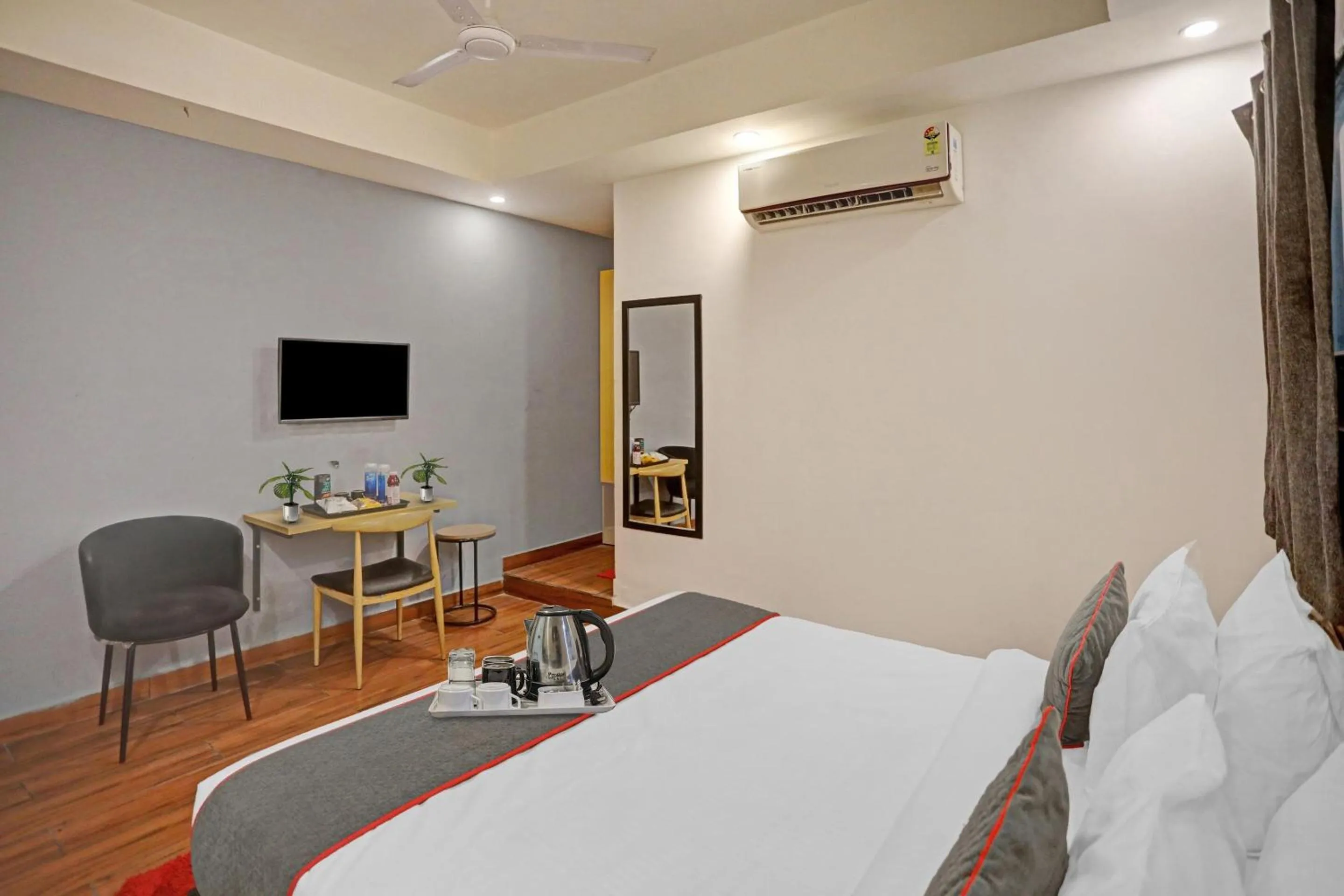 Bedroom, Bed in Townhouse 587 Sector 19