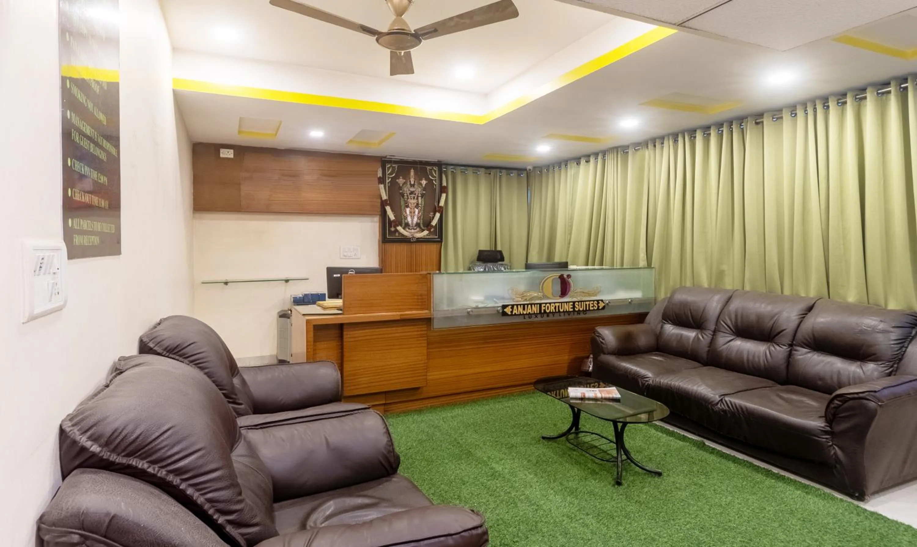 Lobby or reception in Treebo Anjani Fortune Suites