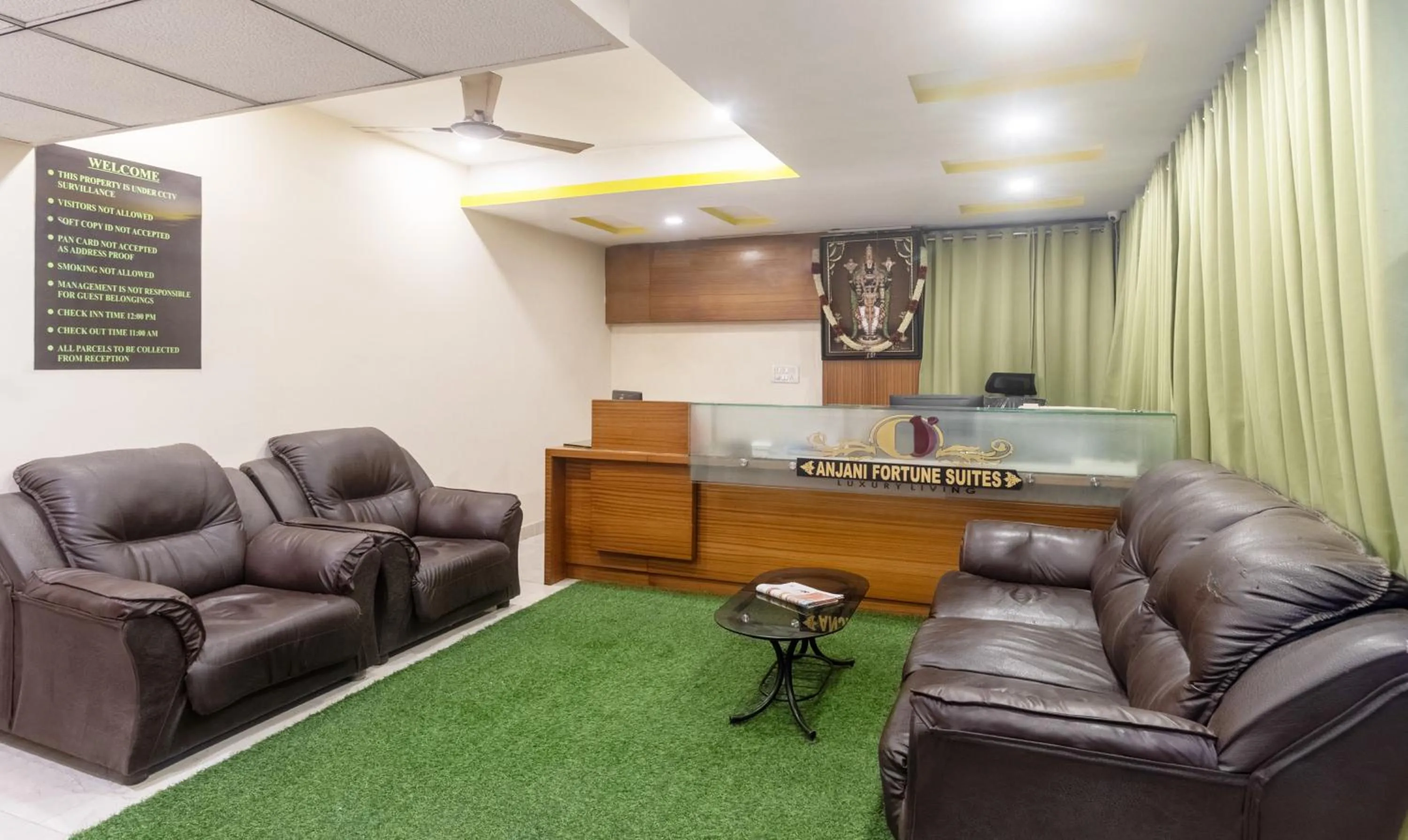 Lobby or reception in Treebo Anjani Fortune Suites