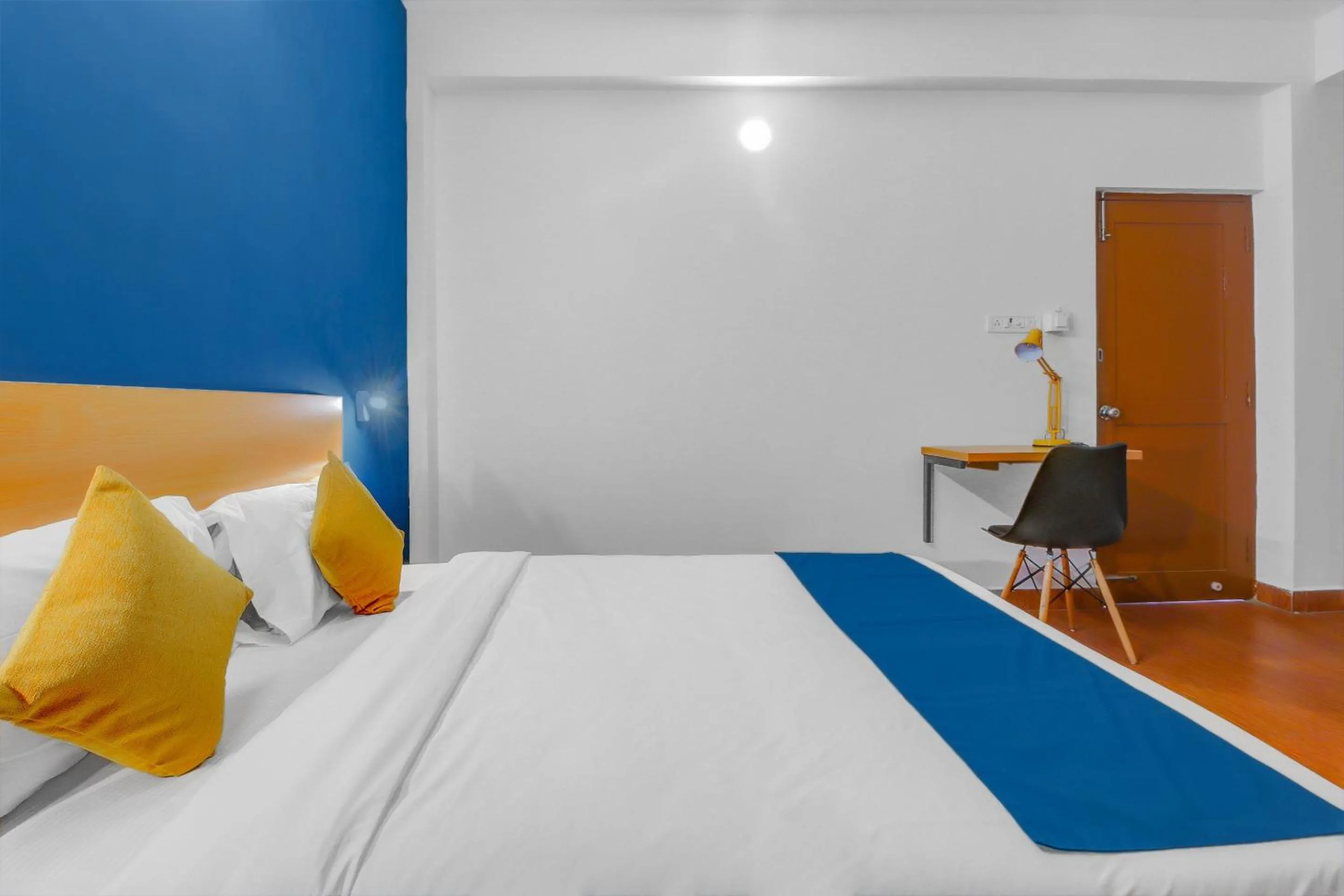 Bedroom, Bed in Hotel O Harma Residency Near Jazz Cinemas Luxe