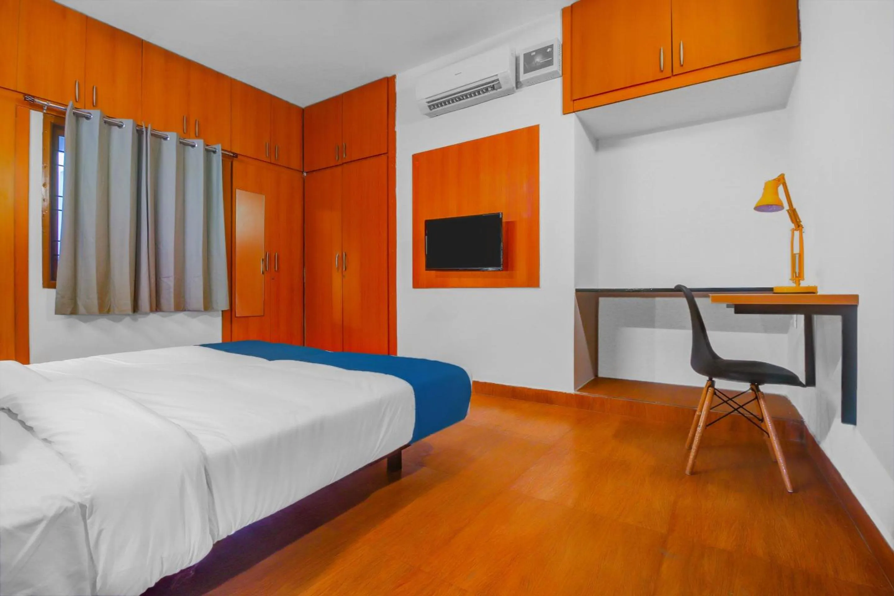 Bedroom, Bed in Hotel O Harma Residency Near Jazz Cinemas Luxe
