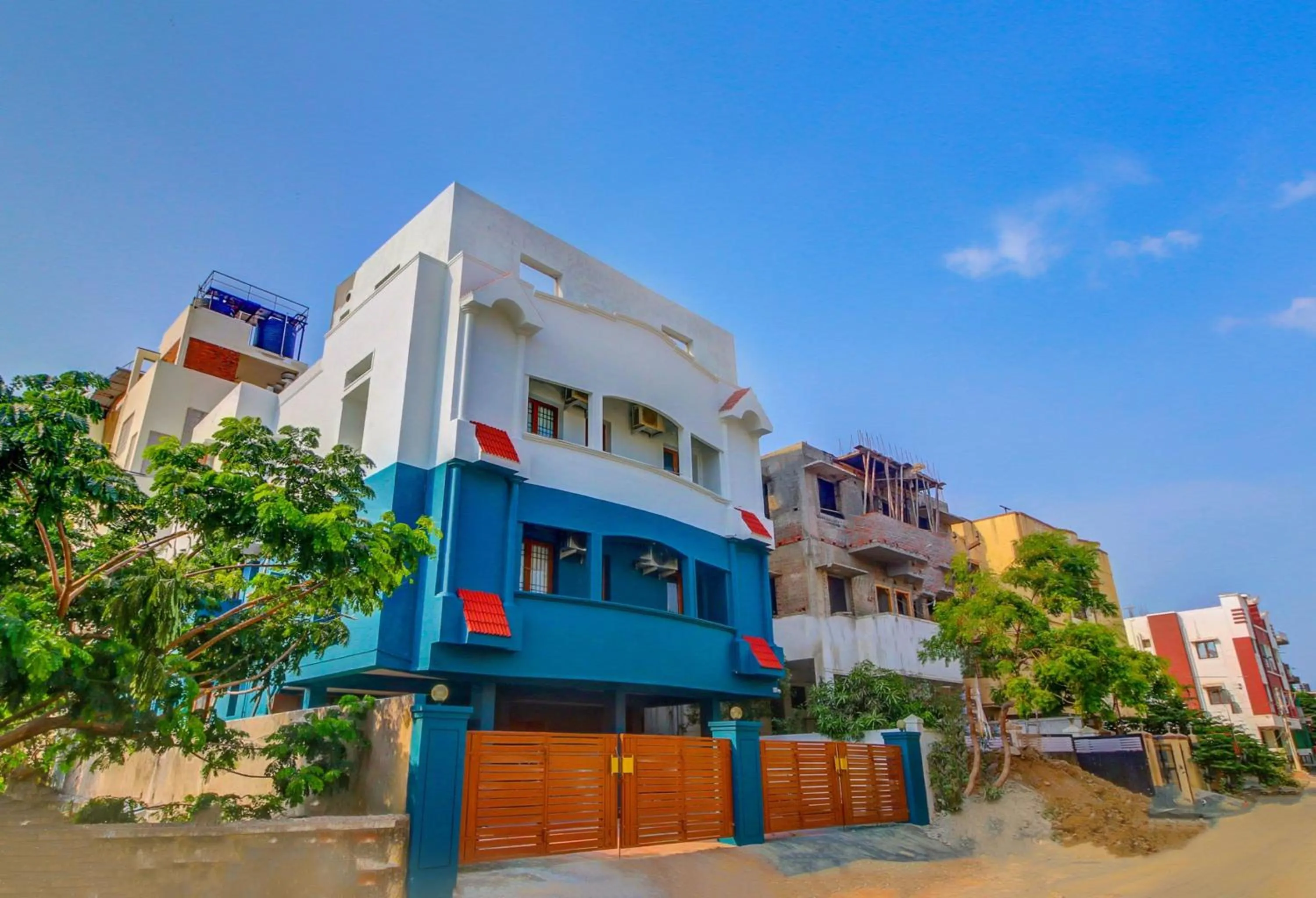 Facade/entrance in Hotel O Harma Residency Near Jazz Cinemas Luxe