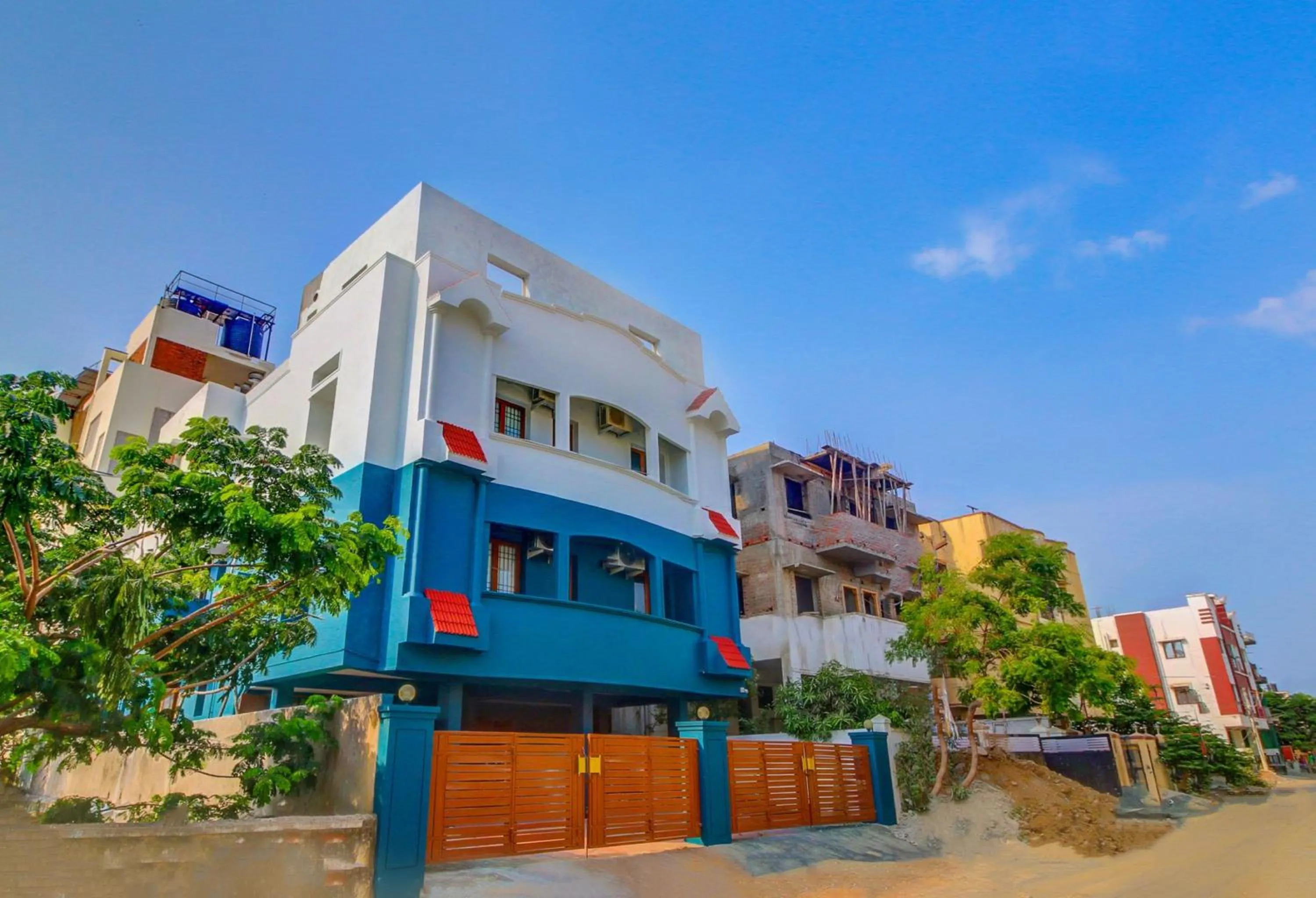 Facade/entrance in Hotel O Harma Residency Near Jazz Cinemas Luxe