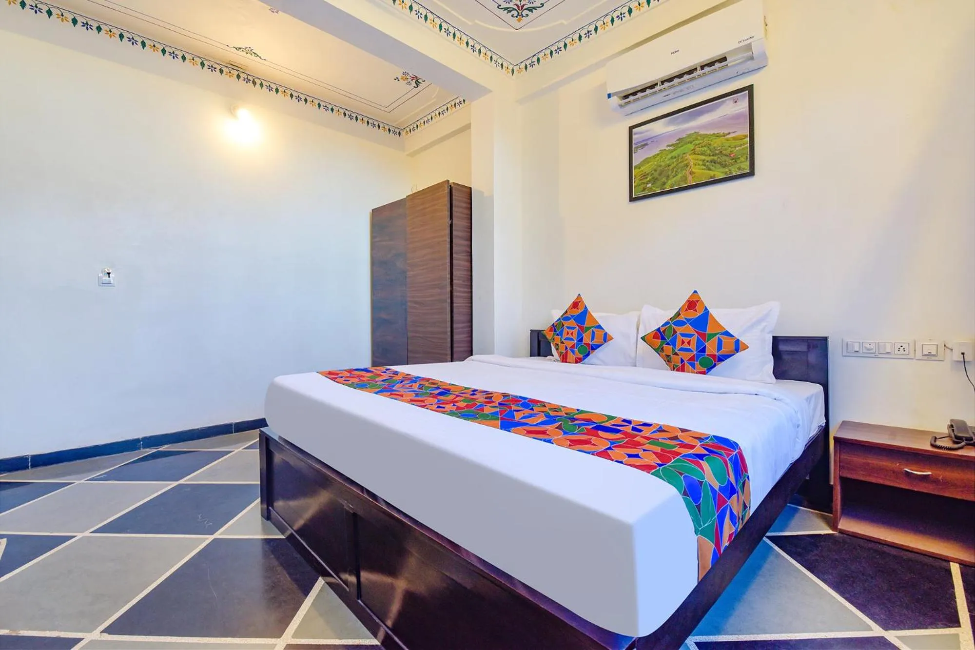 Photo of the whole room, Bed in FabExpress Achrol Palace