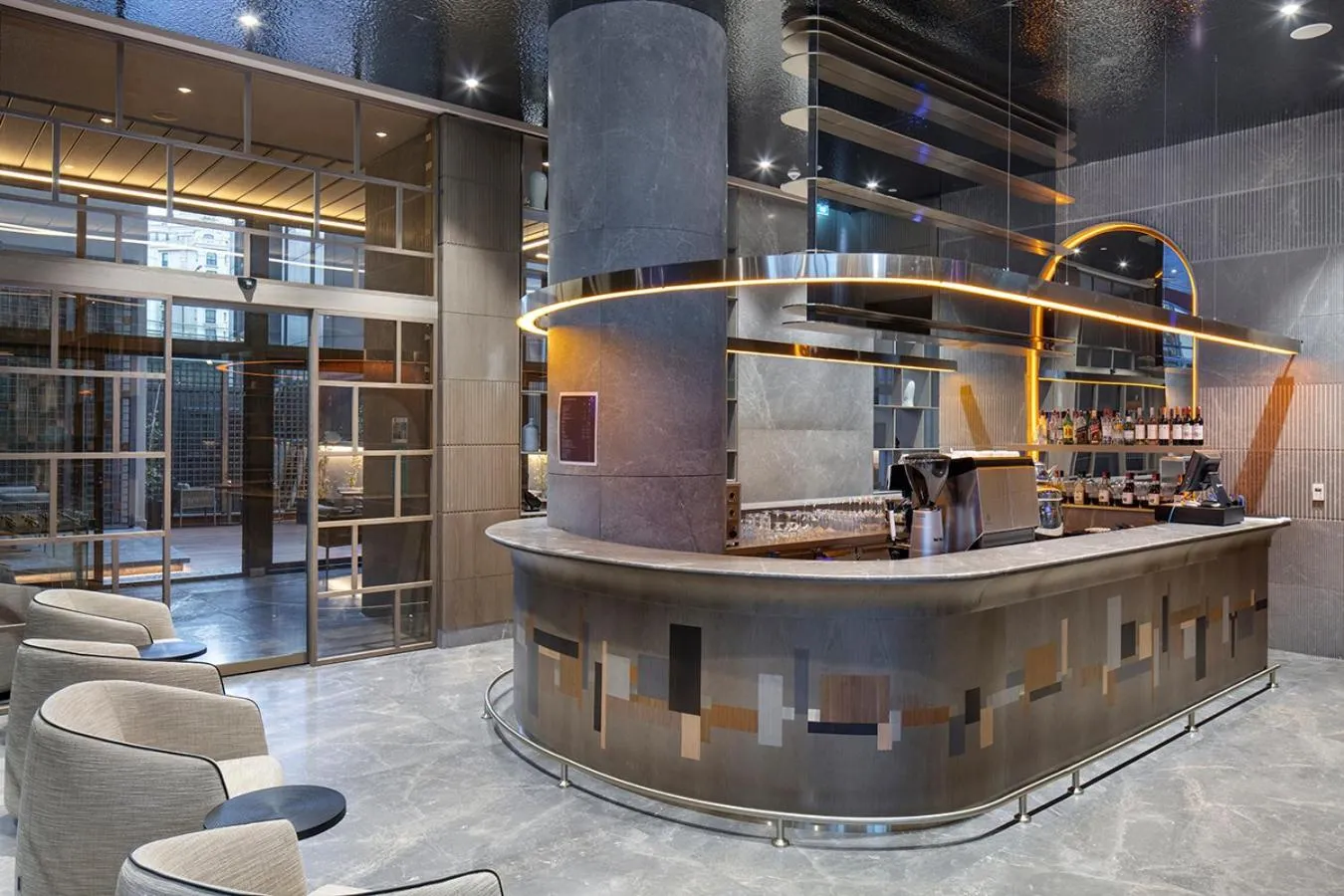 Lounge or bar in Melas Hotel Istanbul