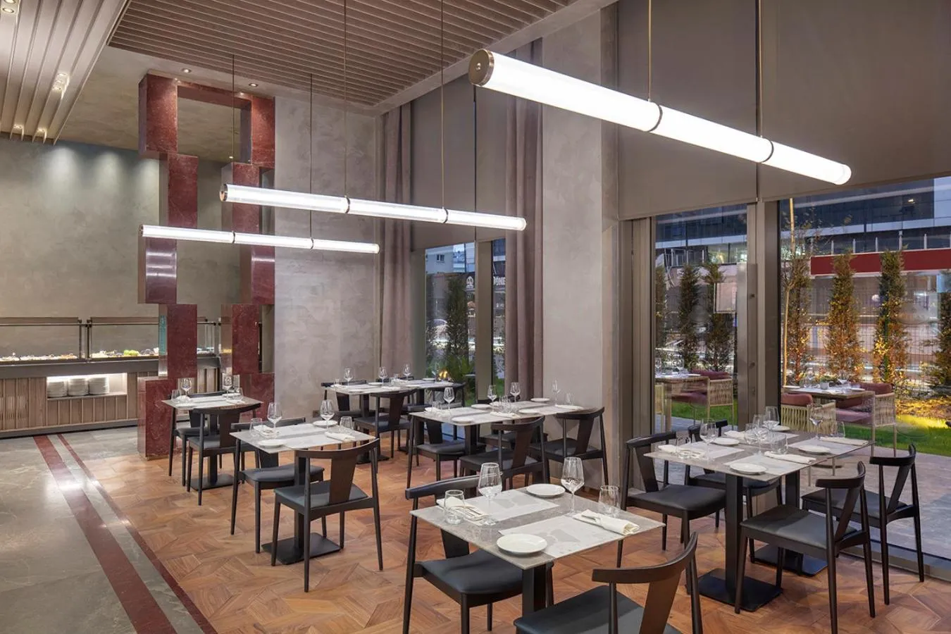 Restaurant/places to eat in Melas Hotel Istanbul