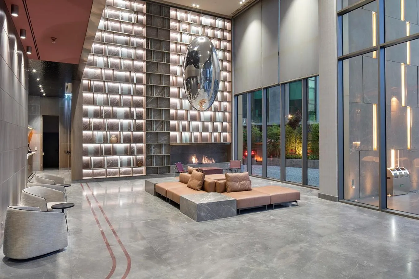 Lobby or reception in Melas Hotel Istanbul