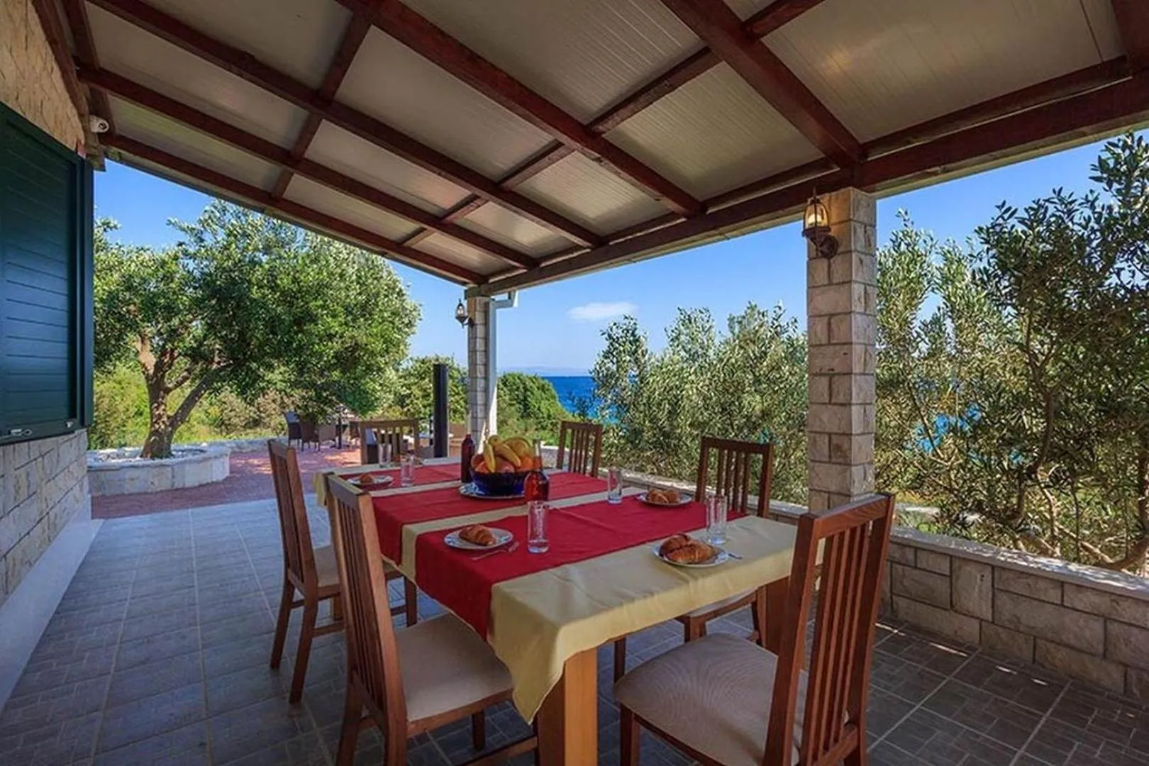 Property building in Luxury Beachfront Villa Dalmatino Trogir with private pool right at the beach in Okrug Gornji - Ciovo