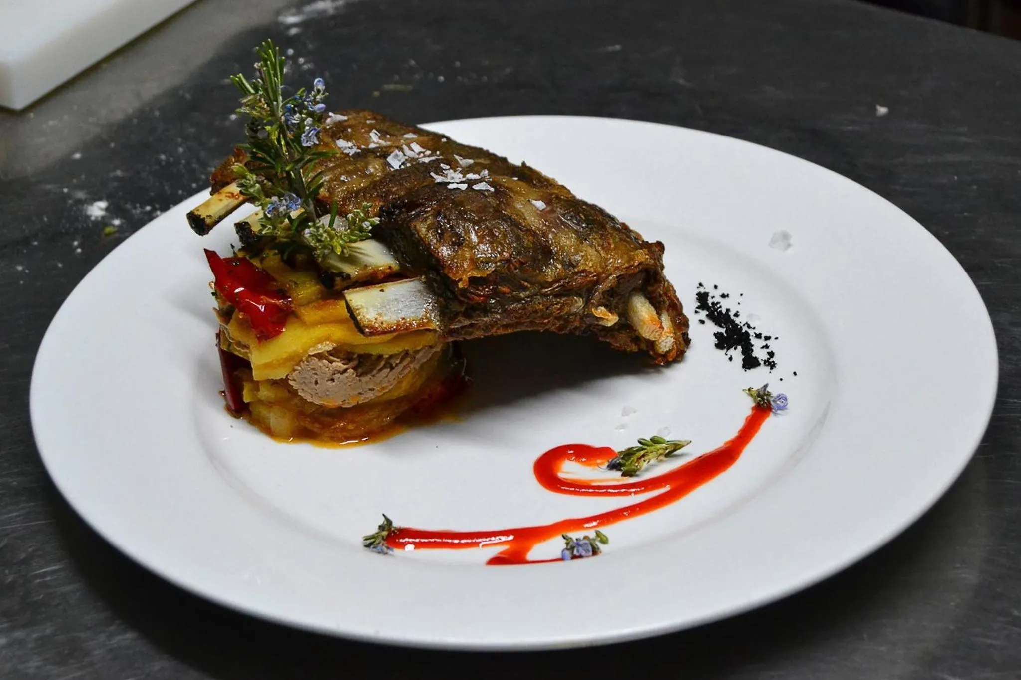 Food close-up in Hotel Villa de Berzocana