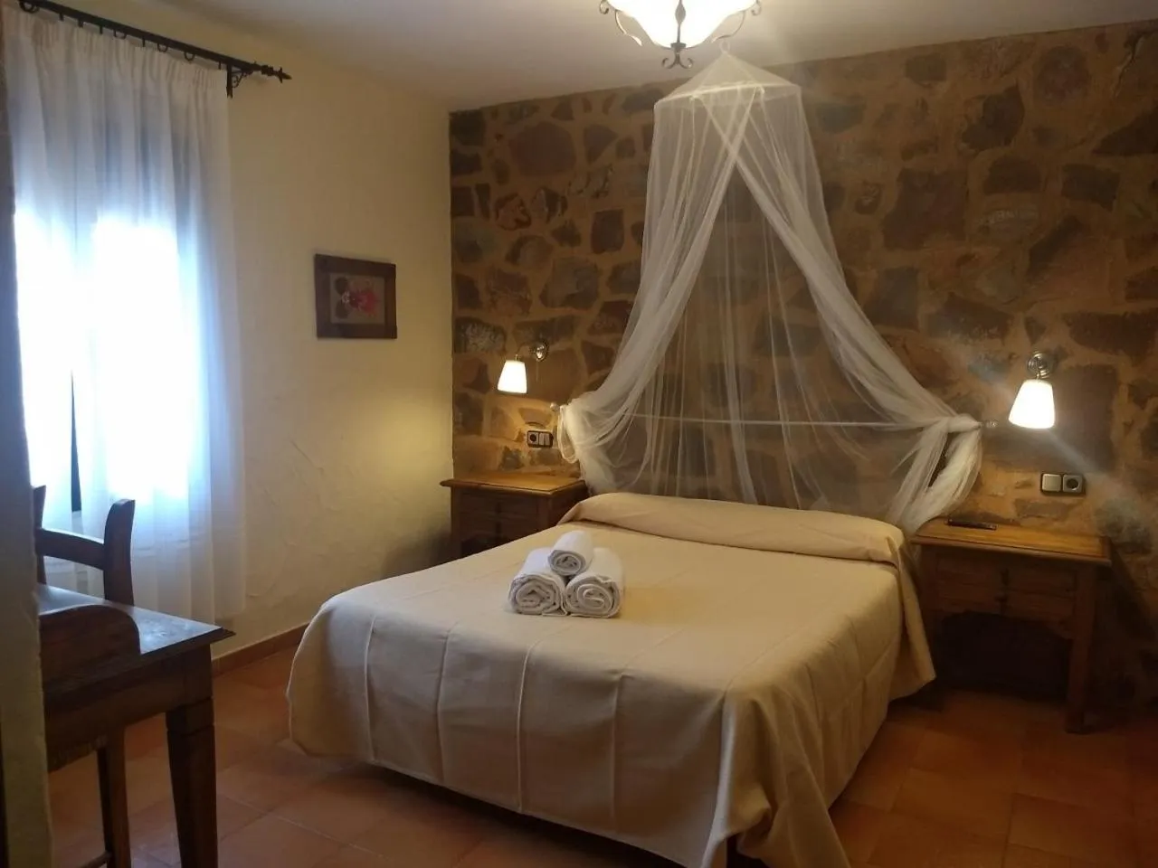 Bed in Hotel Villa de Berzocana