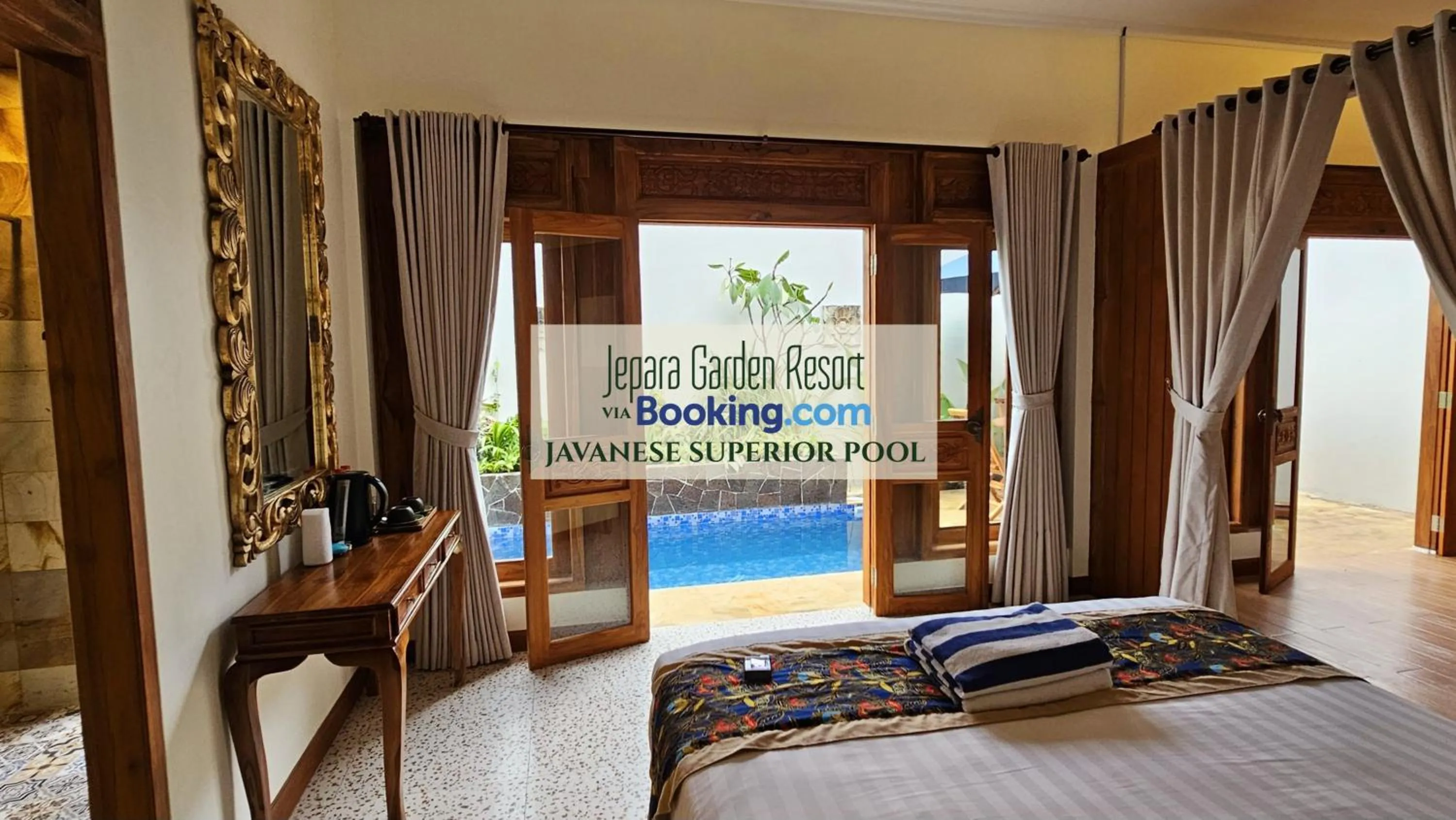 Bed in Jepara Garden Resort