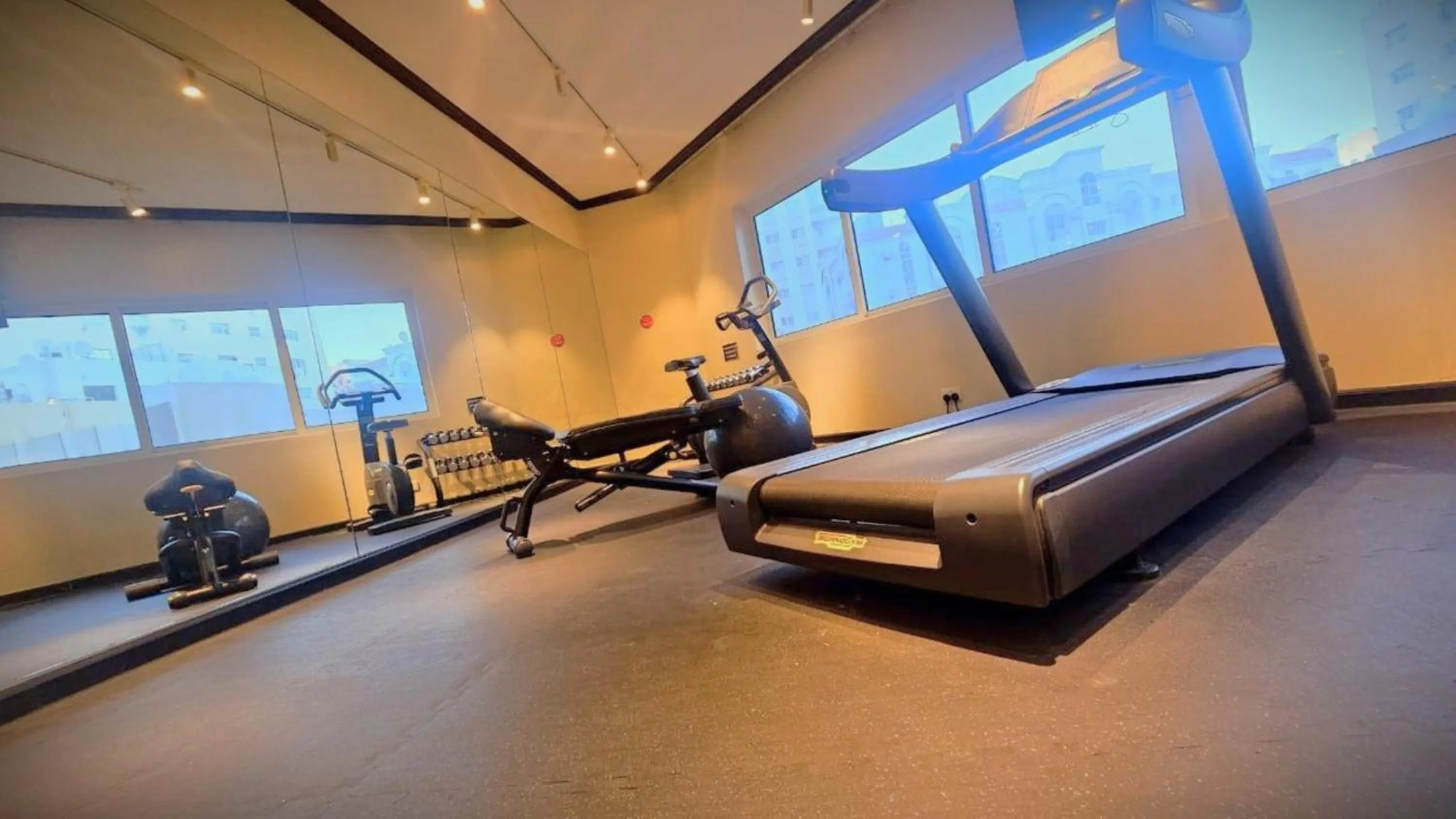 Fitness centre/facilities in Rolla Suites Hotel -Former J5 Bur Dubai Hotel