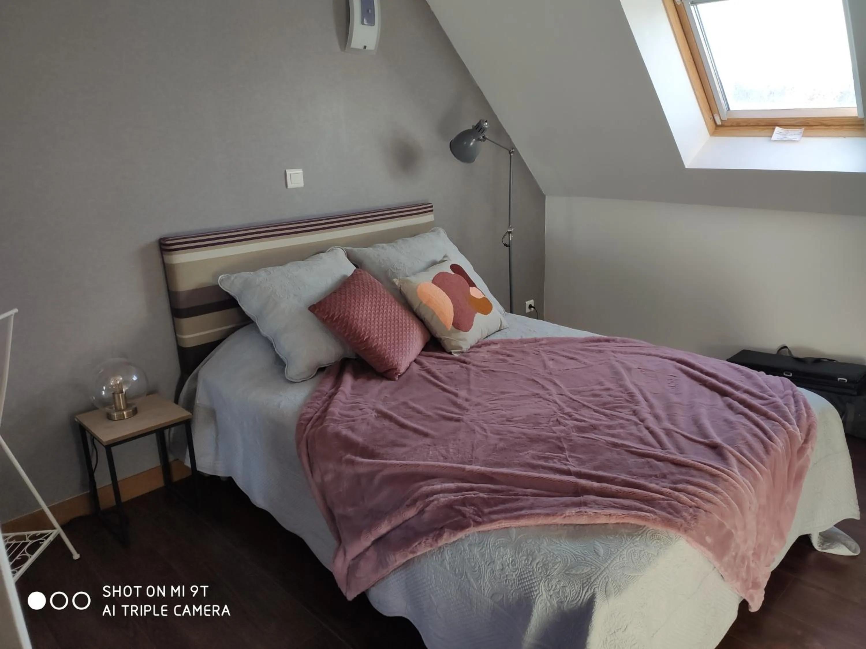 Photo of the whole room, Bed in L'Aubinoise