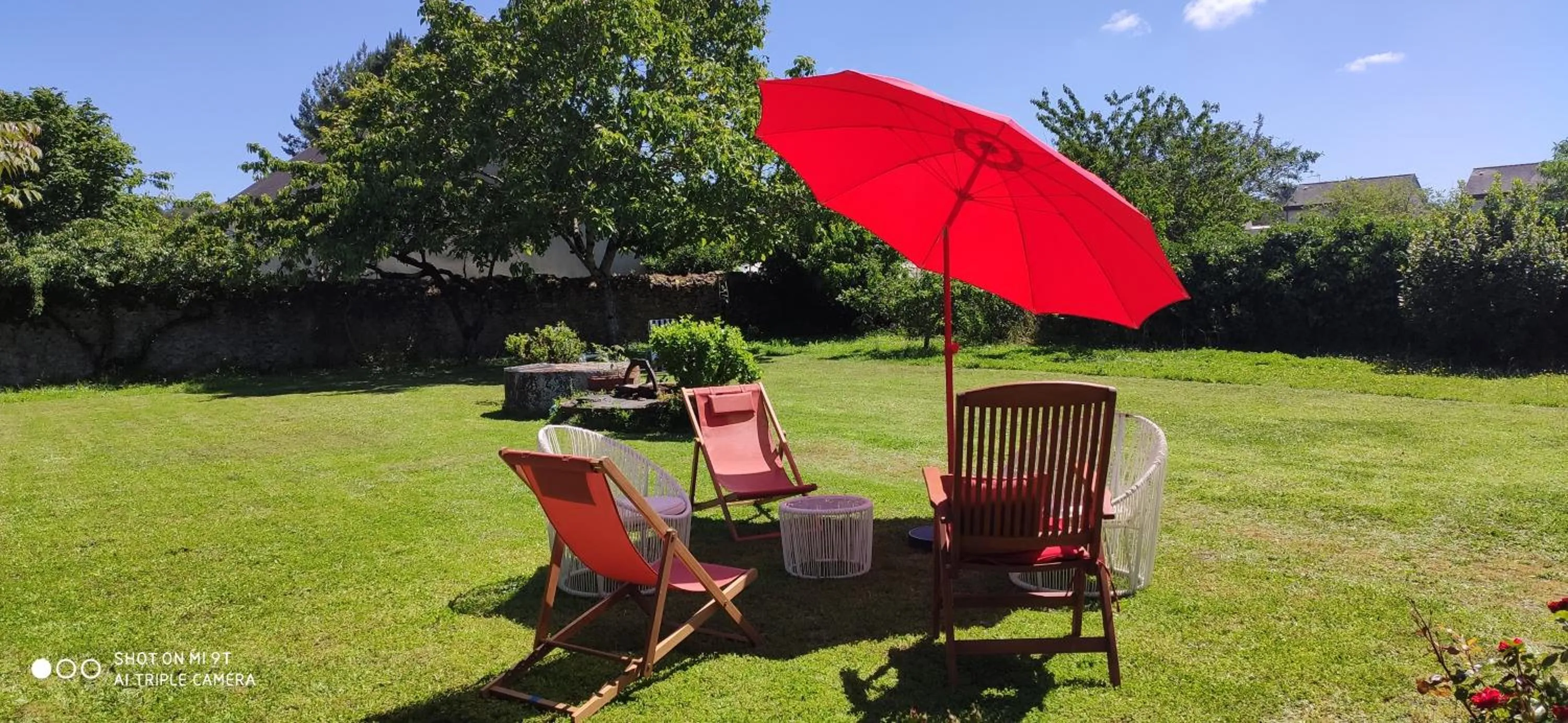 Garden in L'Aubinoise