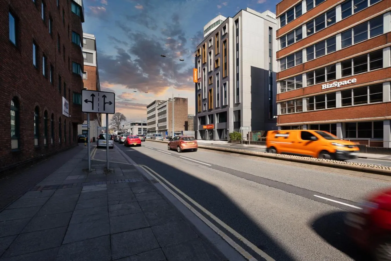 Property building in easyHotel Cardiff