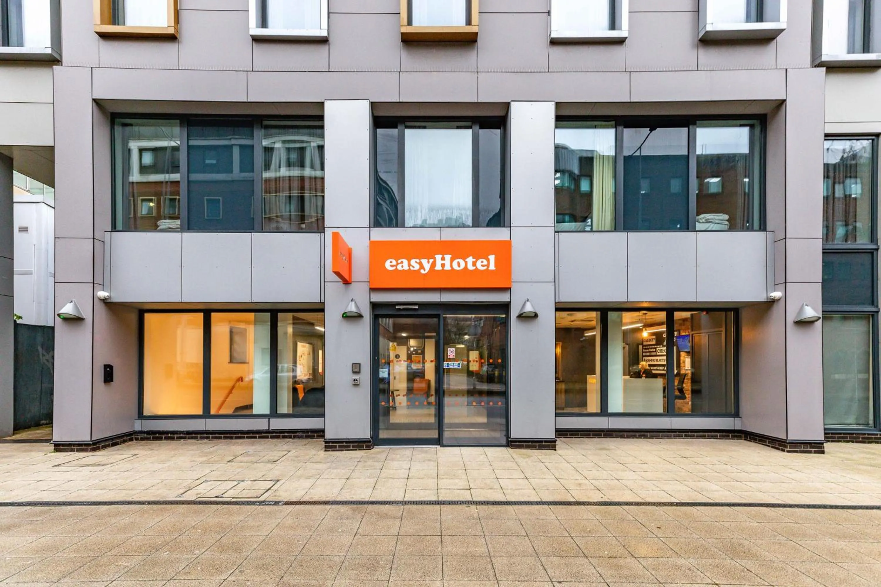 Property building in easyHotel Cardiff