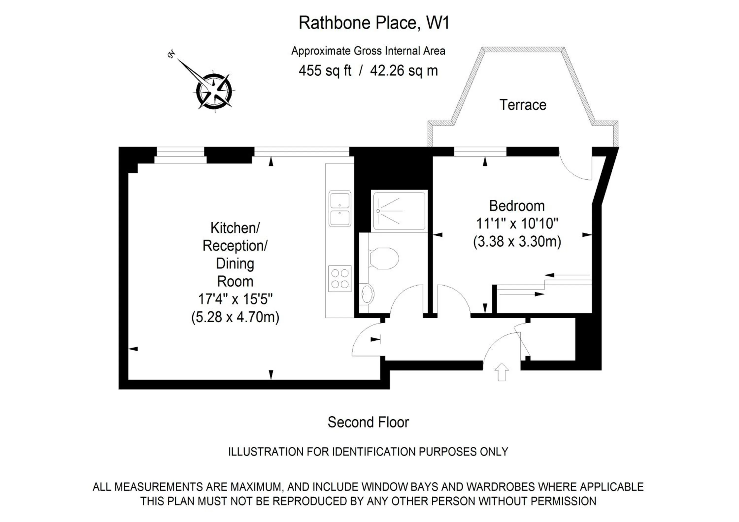 Floor plan in Urban Chic - Rathbone