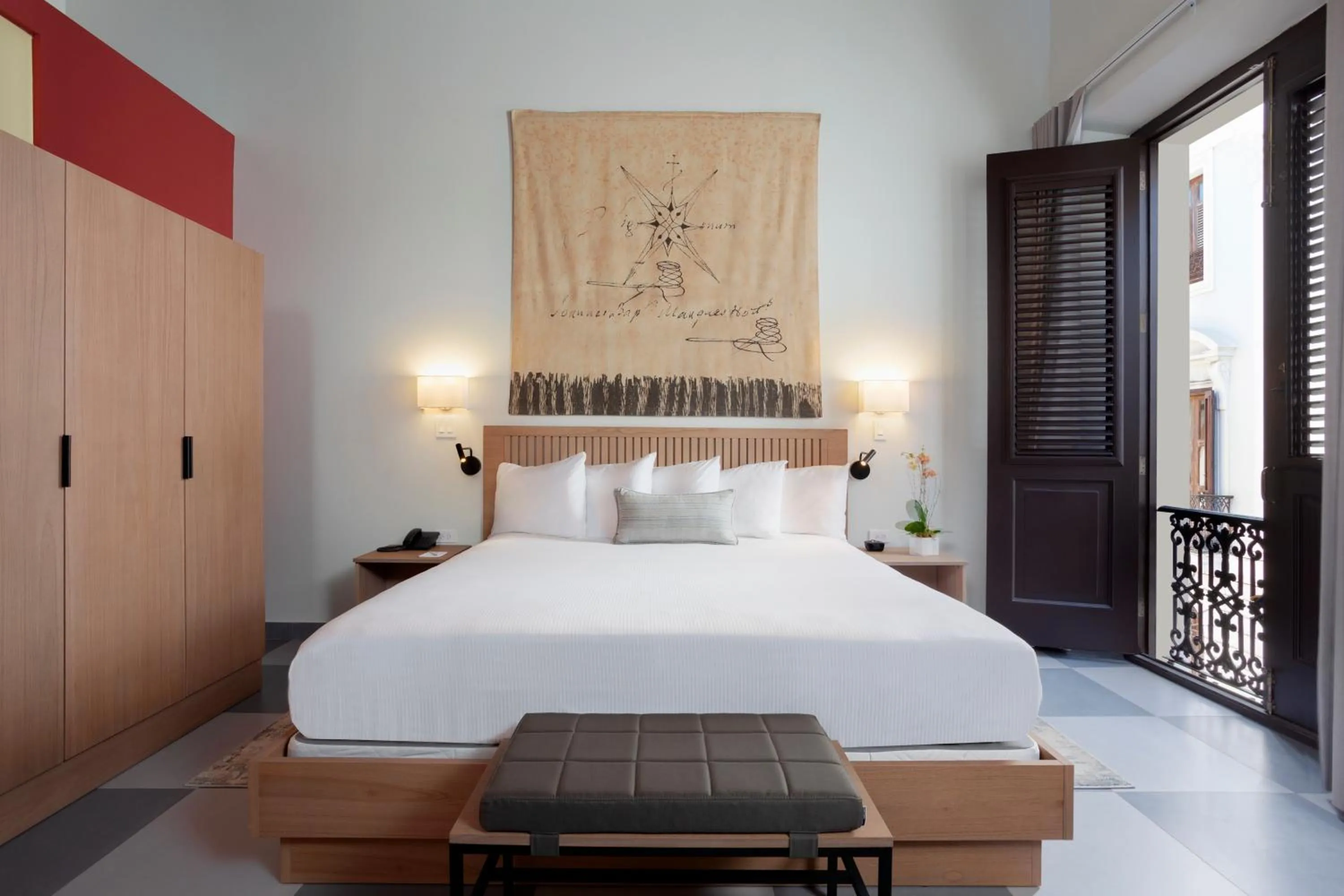 Bed in Palacio Provincial San Juan, Adults only, Curio Collection by Hilton