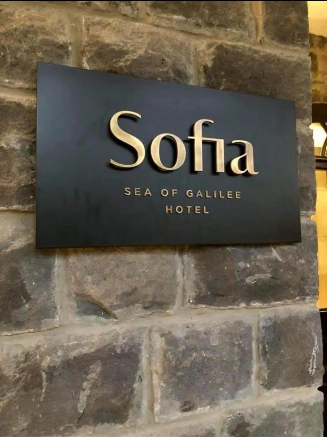 Property logo or sign in Sofia Hotel Sea Of Galilee