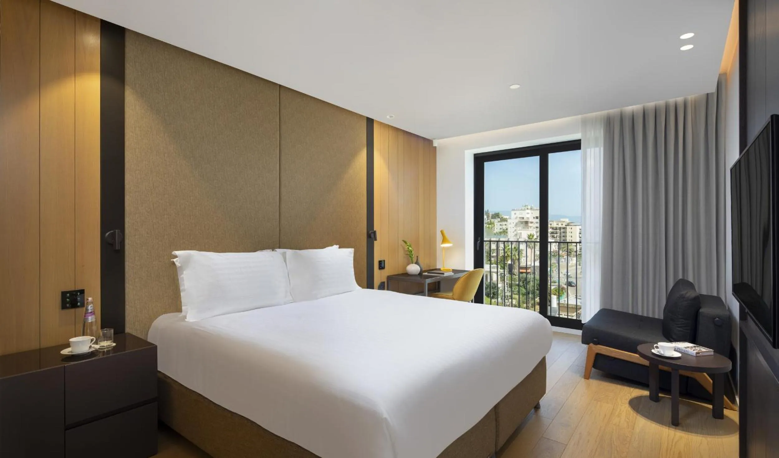 Bedroom, Bed in Sofia Hotel Sea Of Galilee