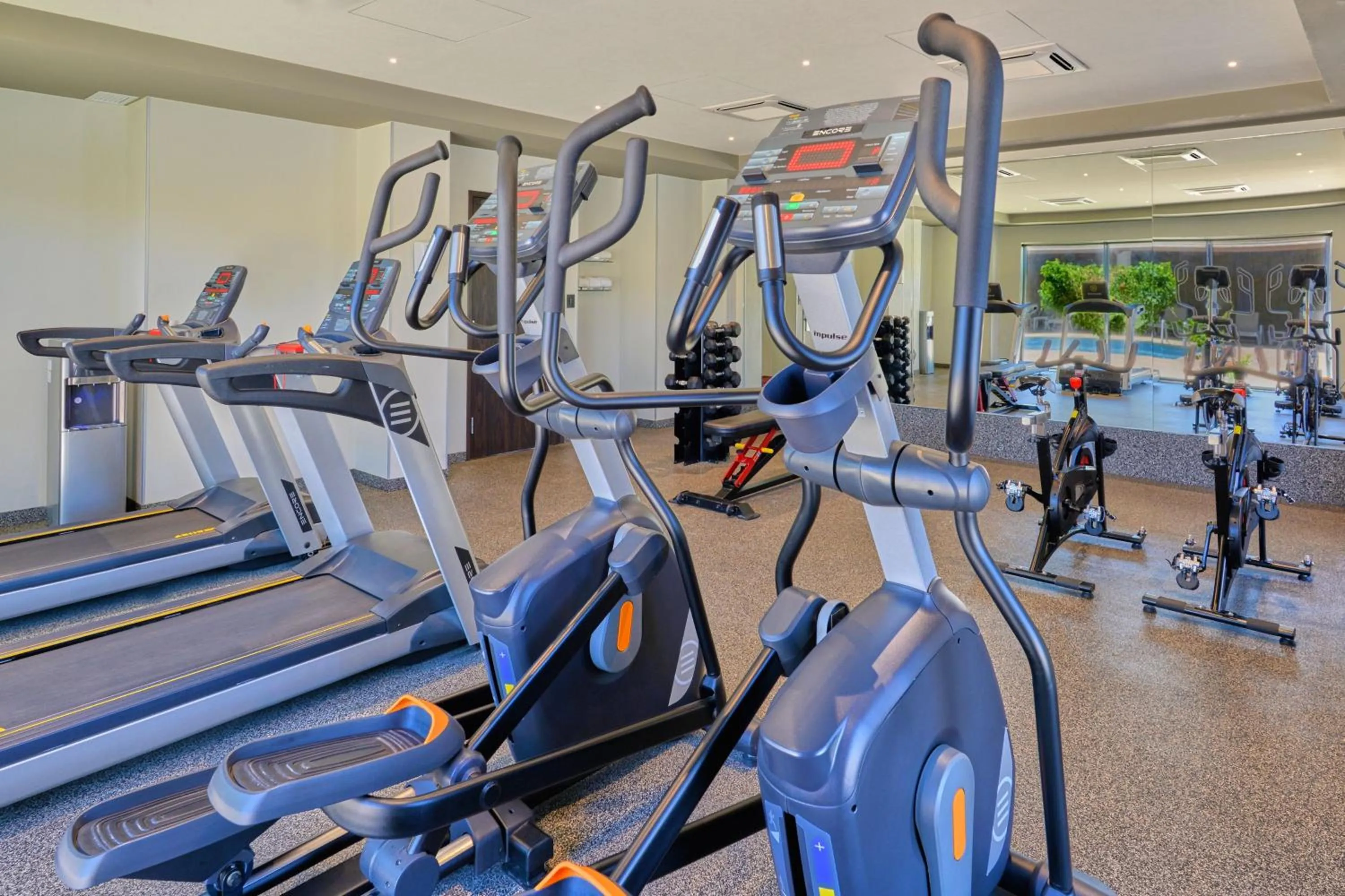 Fitness centre/facilities in City Express by Marriott Caborca