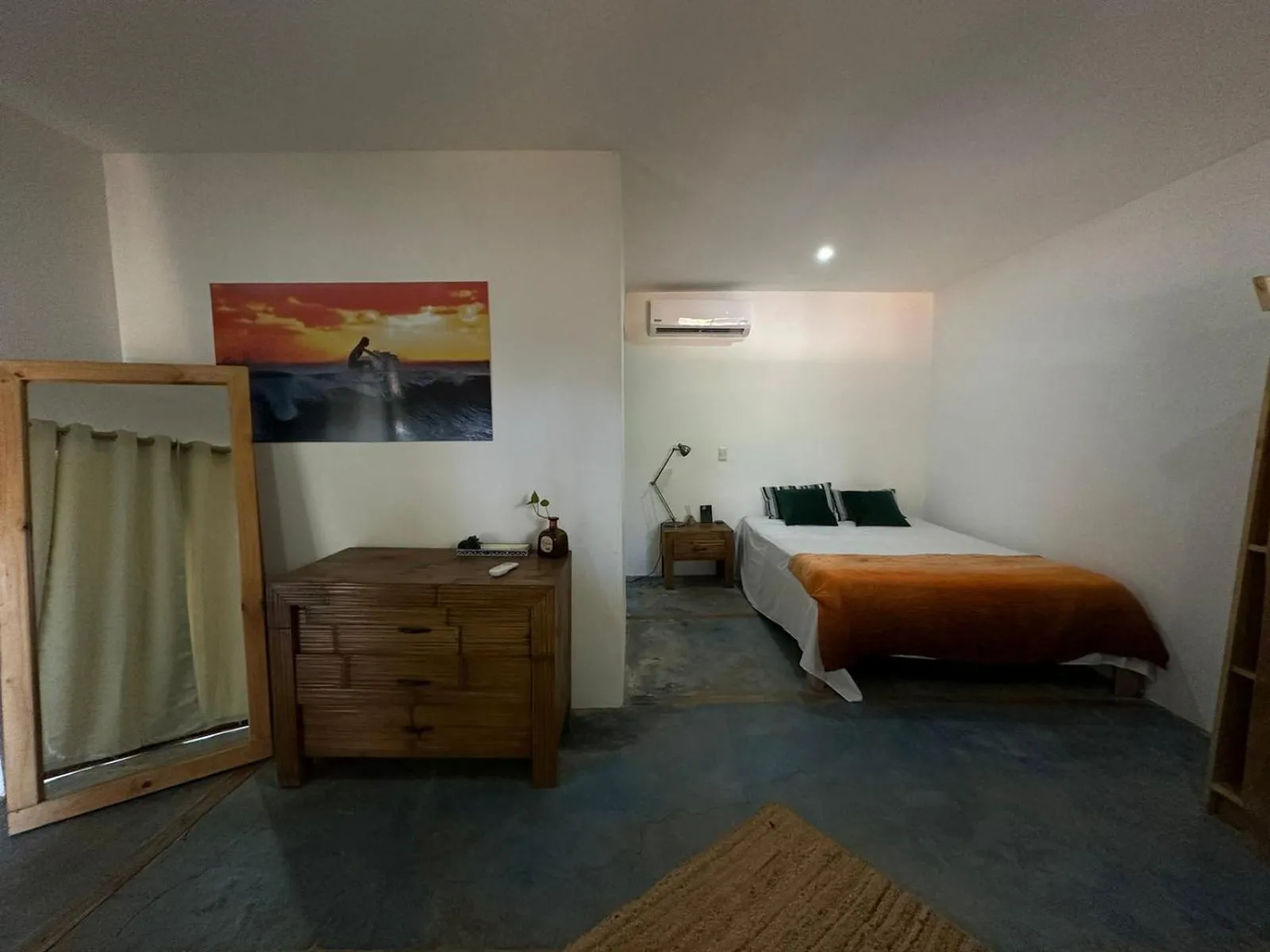 Bed in La Sana Surf Hotel, Playa Carmen