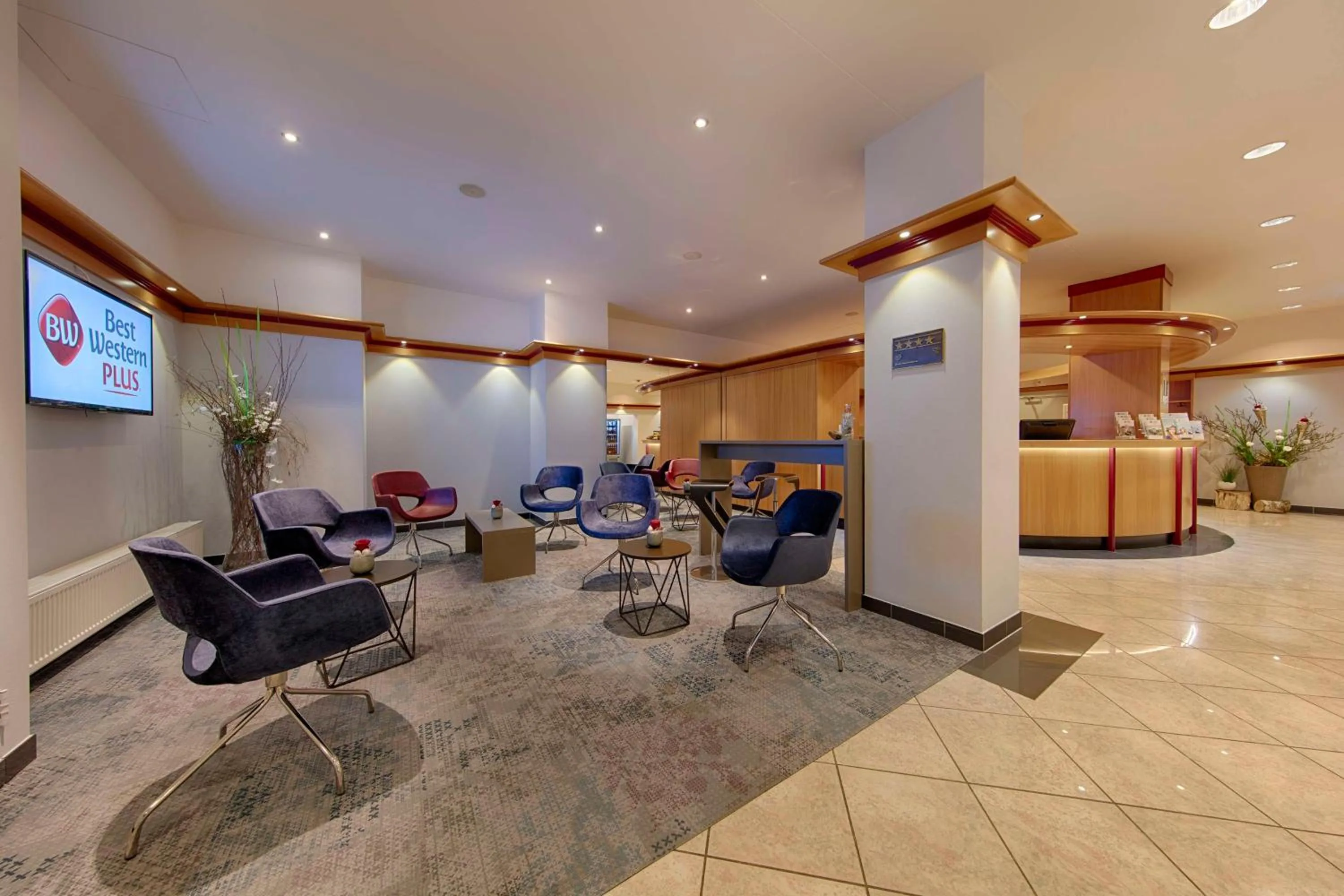 Lobby or reception in Best Western Plus Hotel Steinsgarten