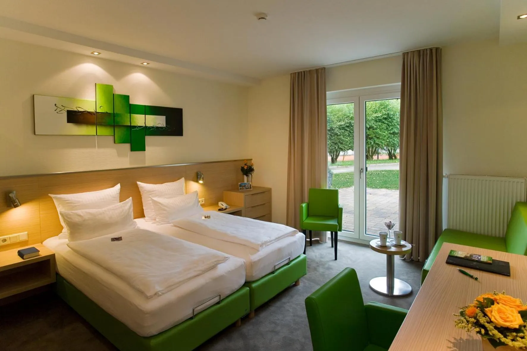 Photo of the whole room, Bed in aktiv Sporthotel Sächsische Schweiz