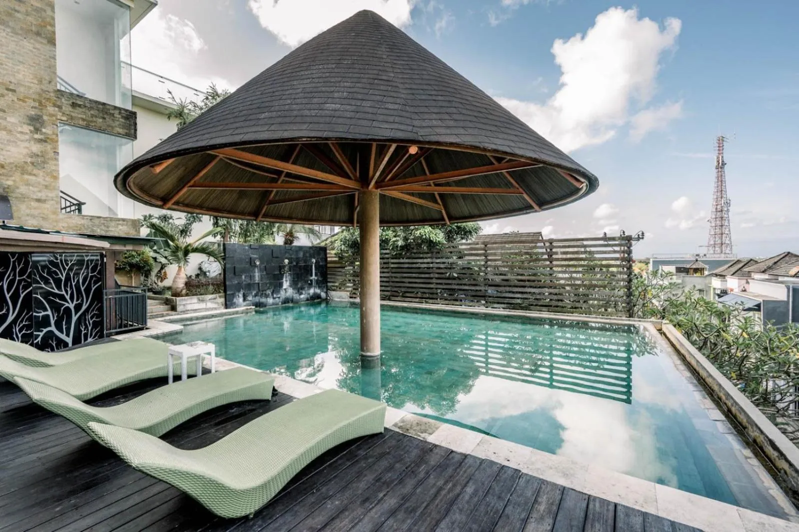 Natural landscape in ABISHA Resort Jimbaran